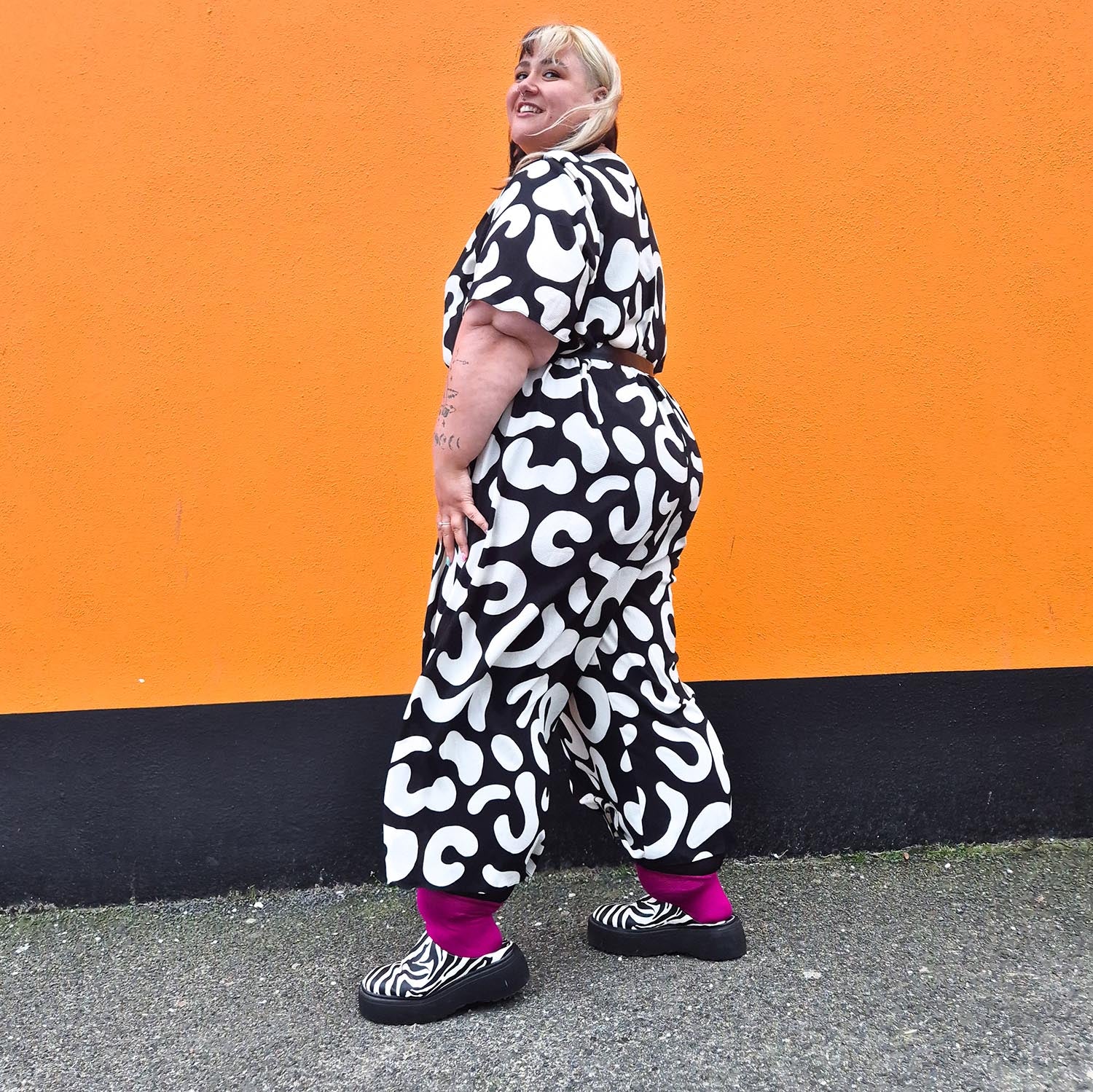 Bamboo Ankle Socks - Hibiscus