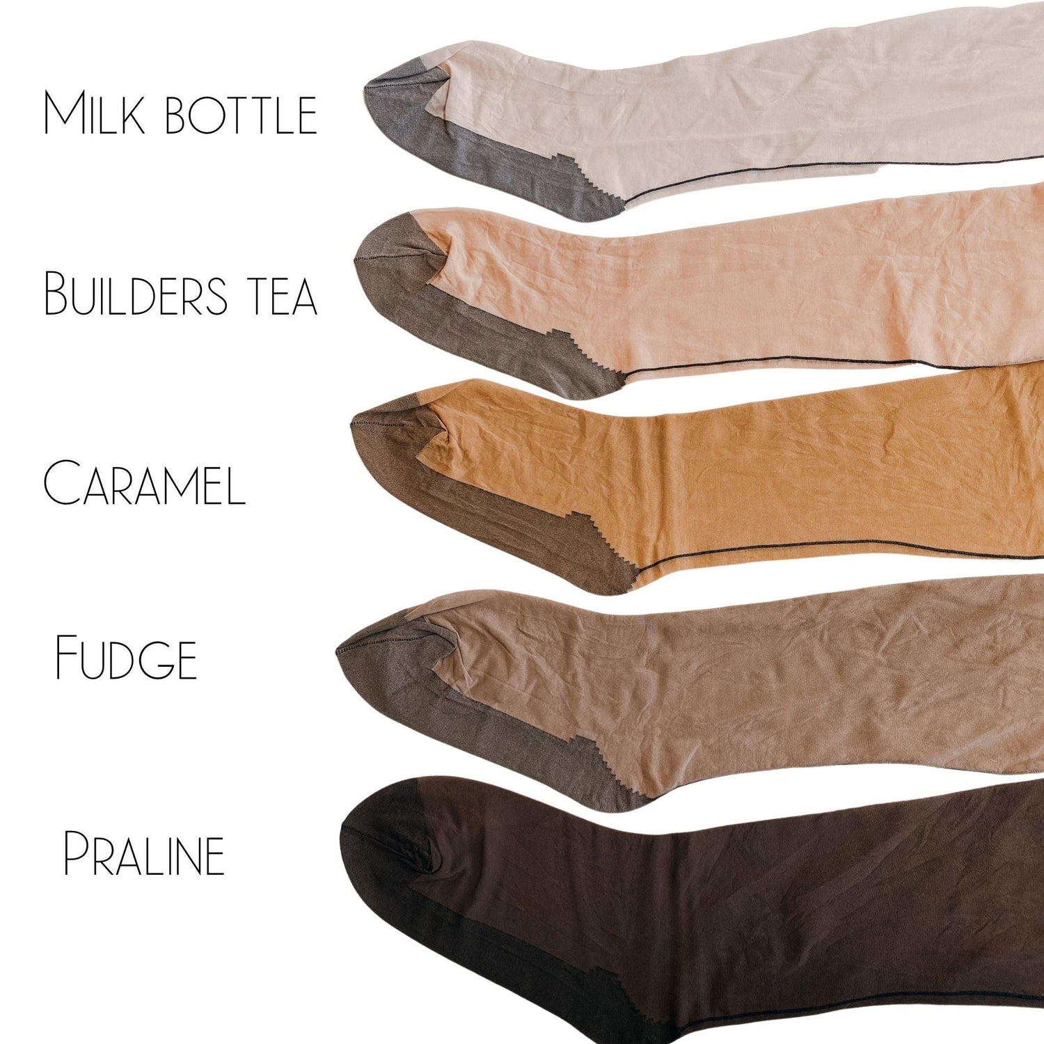 30 Denier Sheer Stockings - Columbia - Caramel Latte - Snag