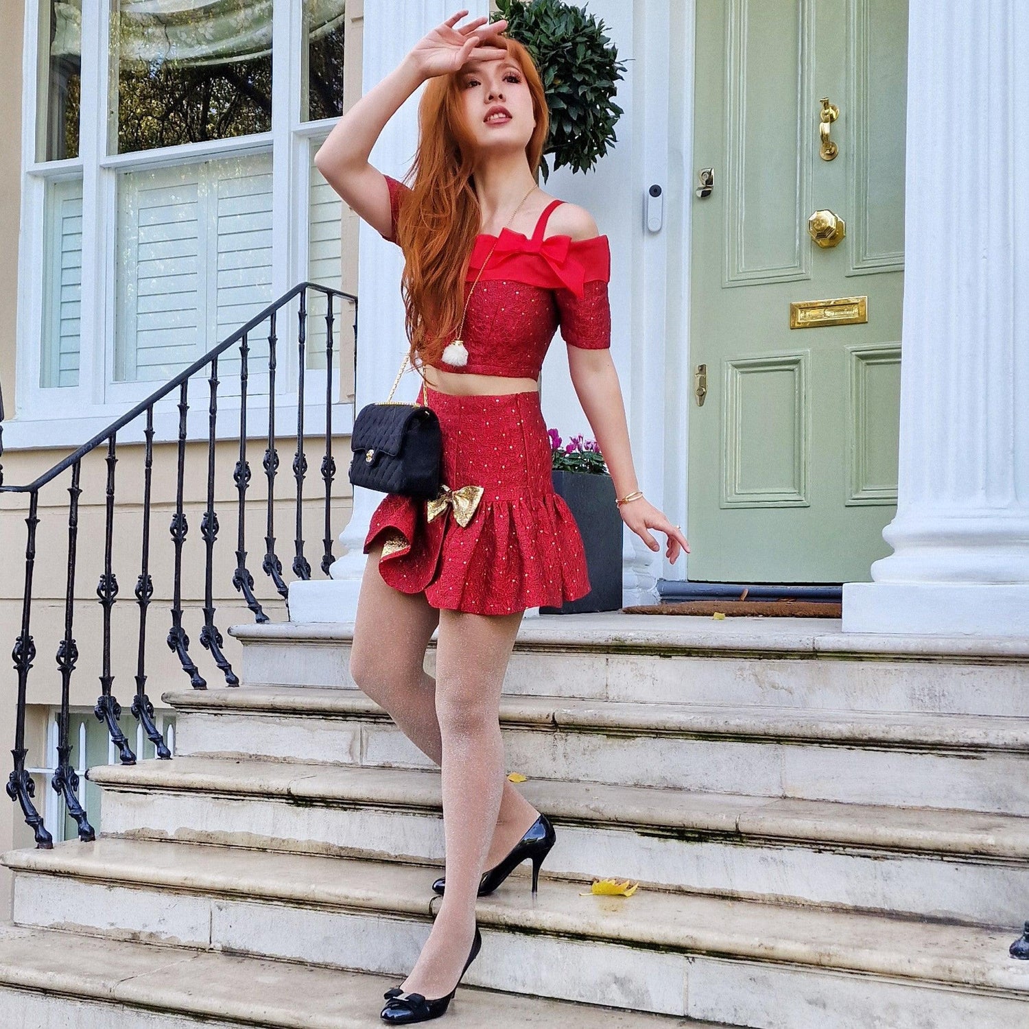 30 Denier Sheer Tights - Lux - Caramel Latte - Snag