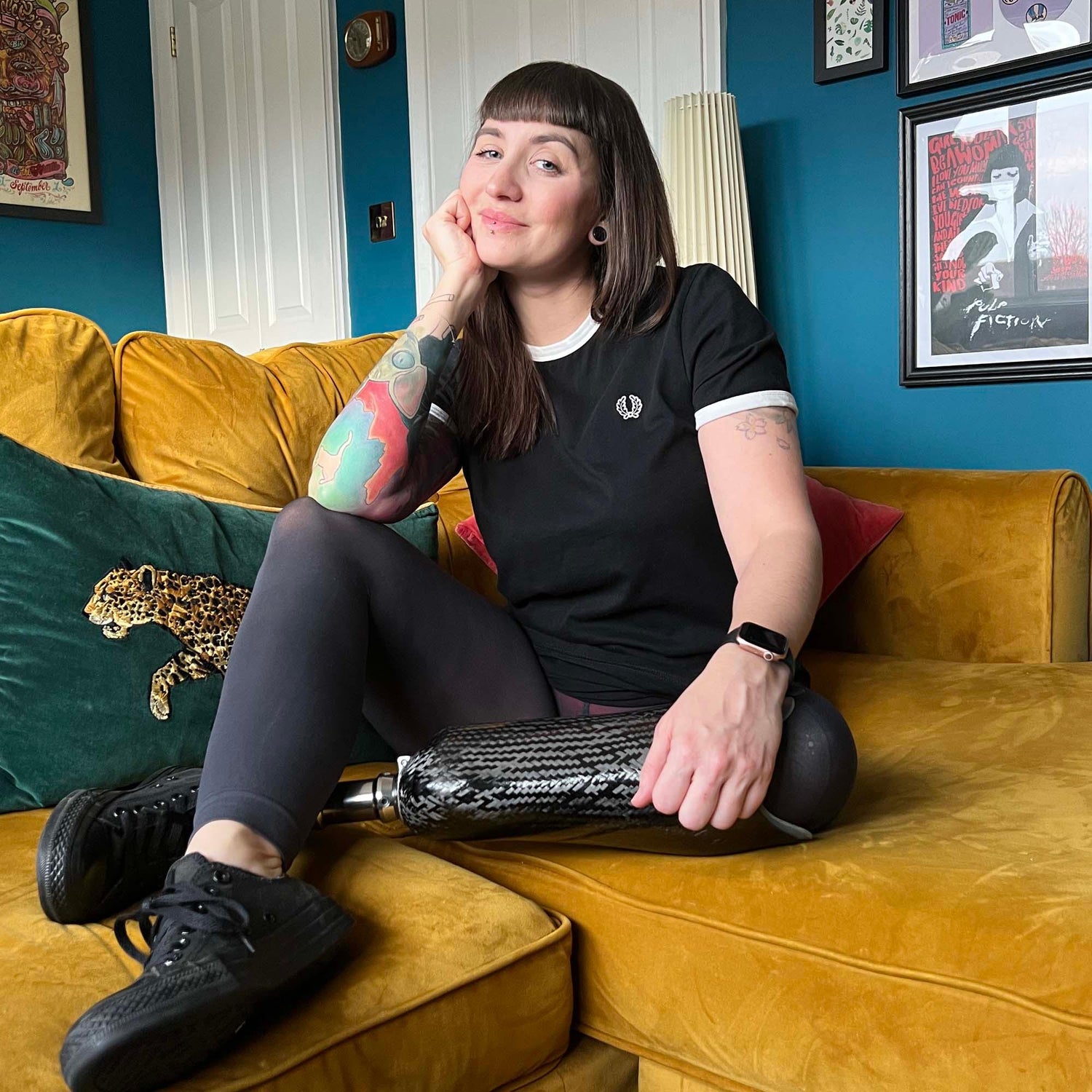 Core Tights - 80 Denier Footless Tights - Slate