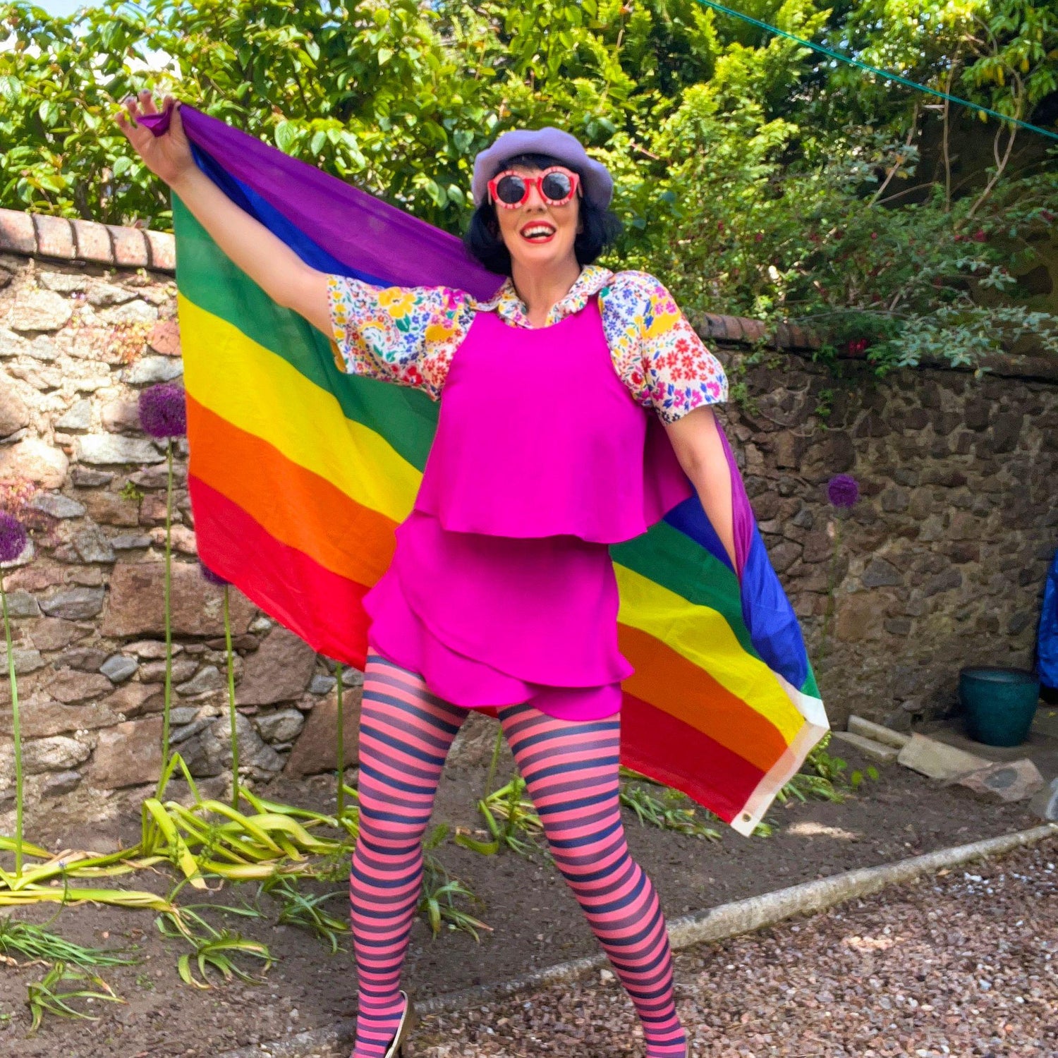 80 Denier Tights - Pride - Lili - Snag