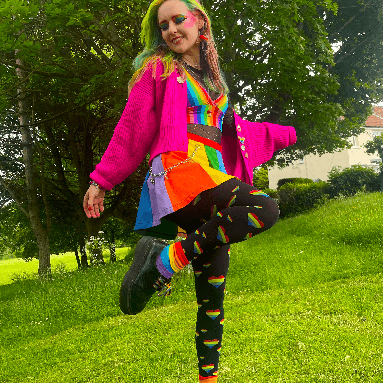 80 Denier Tights - Pride - Love is Love - Snag