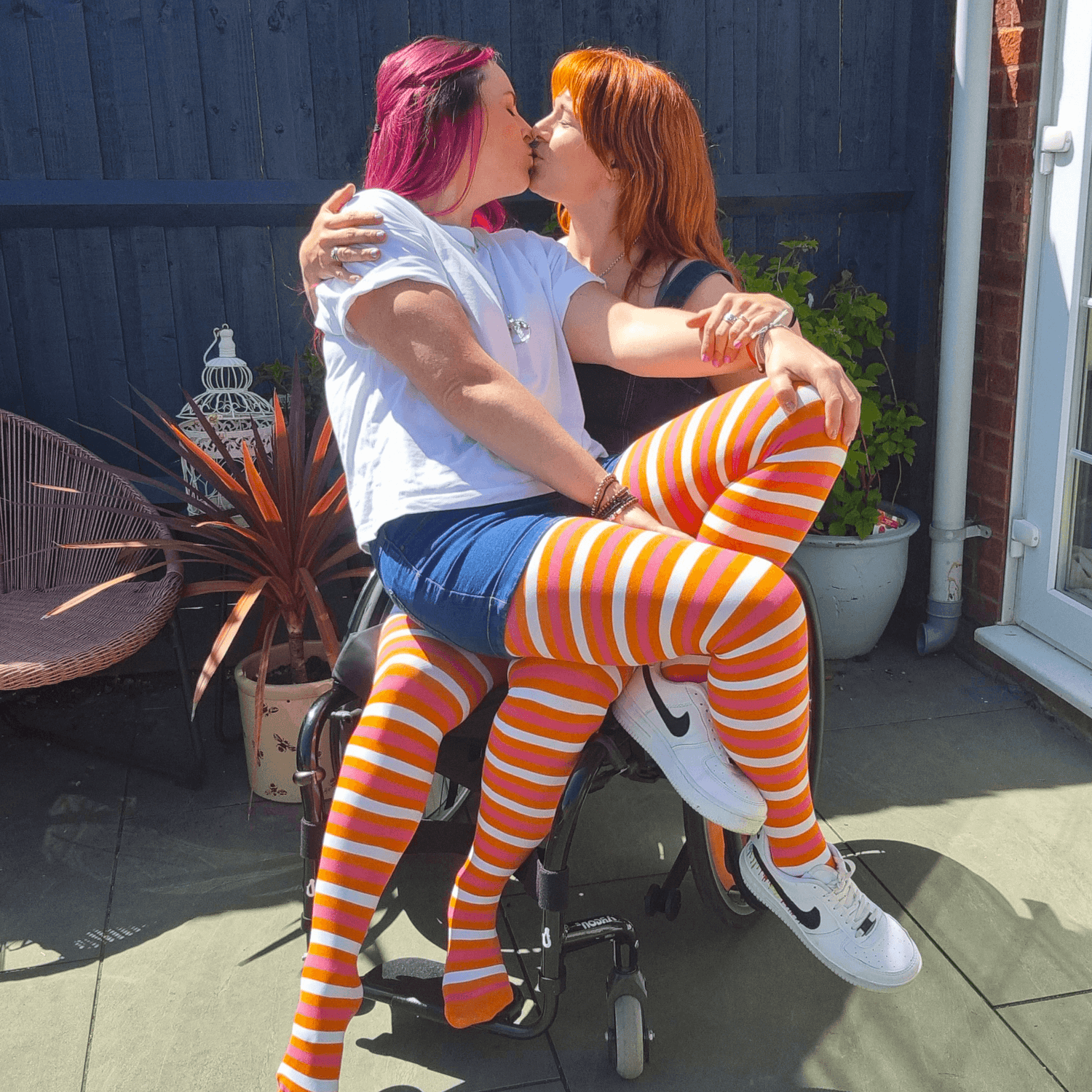 80 Denier Tights - Pride - Ruby - Snag