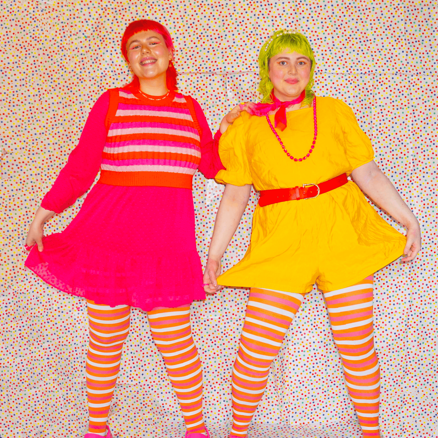 80 Denier Tights - Pride - Ruby - Snag