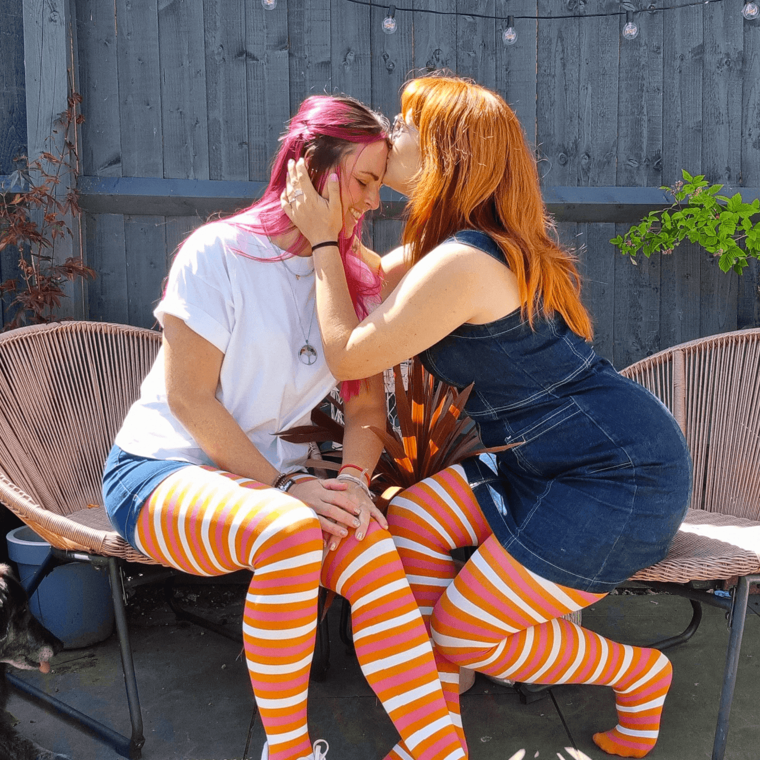 80 Denier Tights - Pride - Ruby - Snag