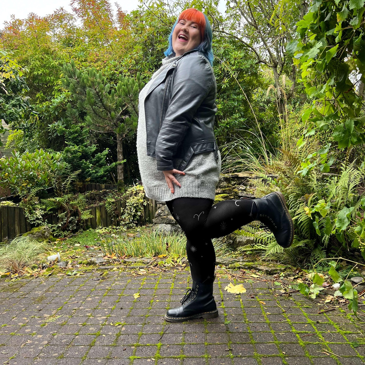 80 Denier Zodiac Tights - Aries - Snag