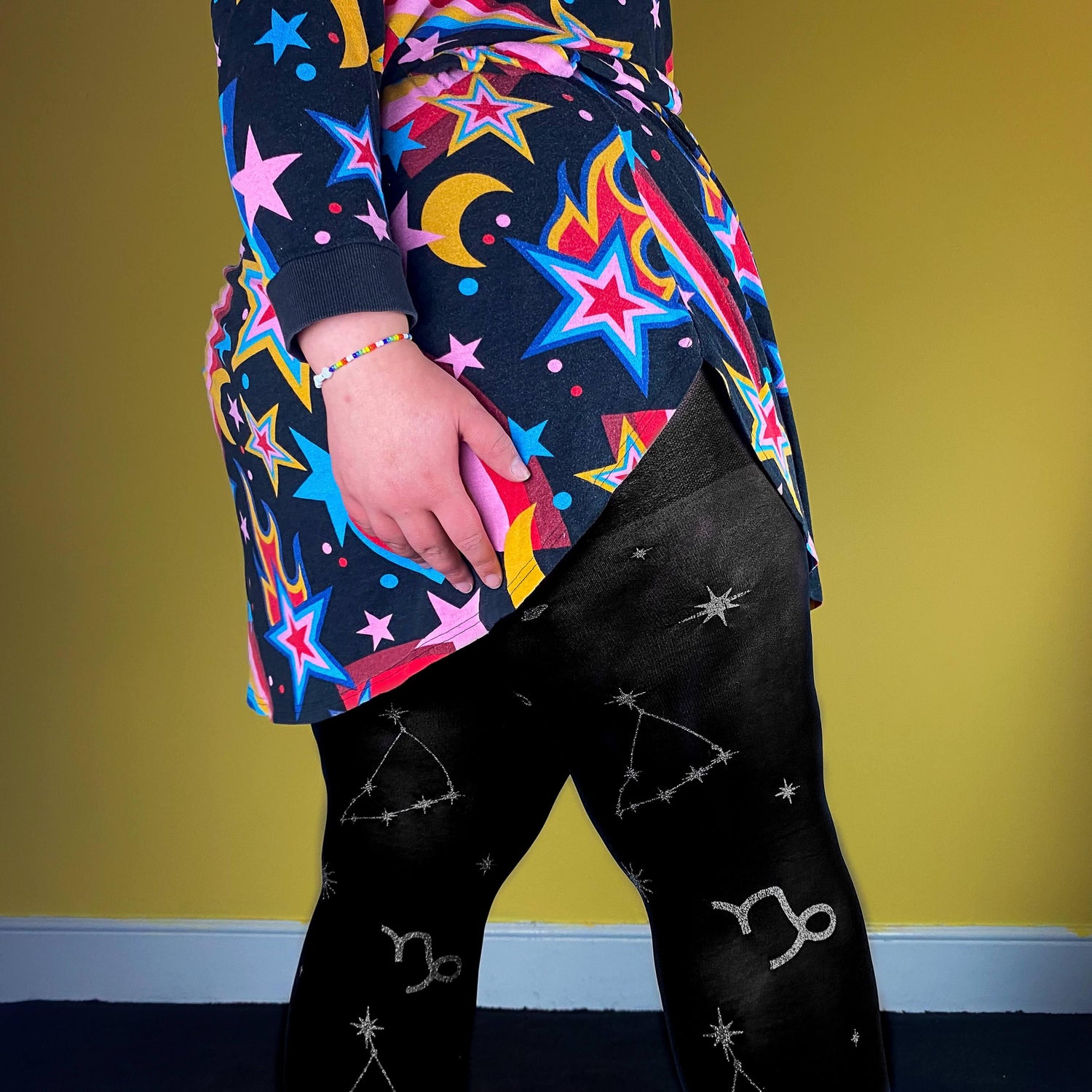 80 Denier Zodiac Tights - Capricorn - Snag