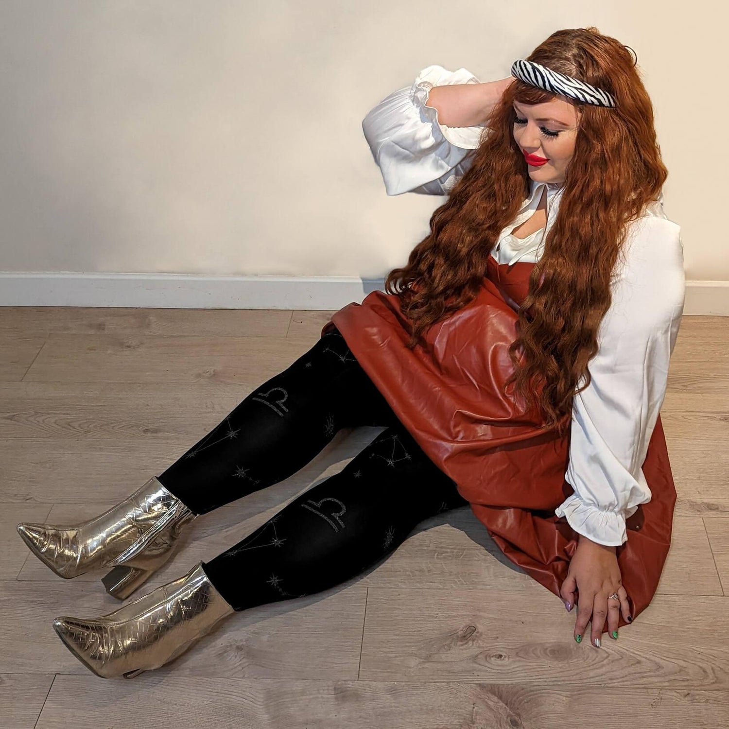 80 Denier Zodiac Tights - Libra - Snag