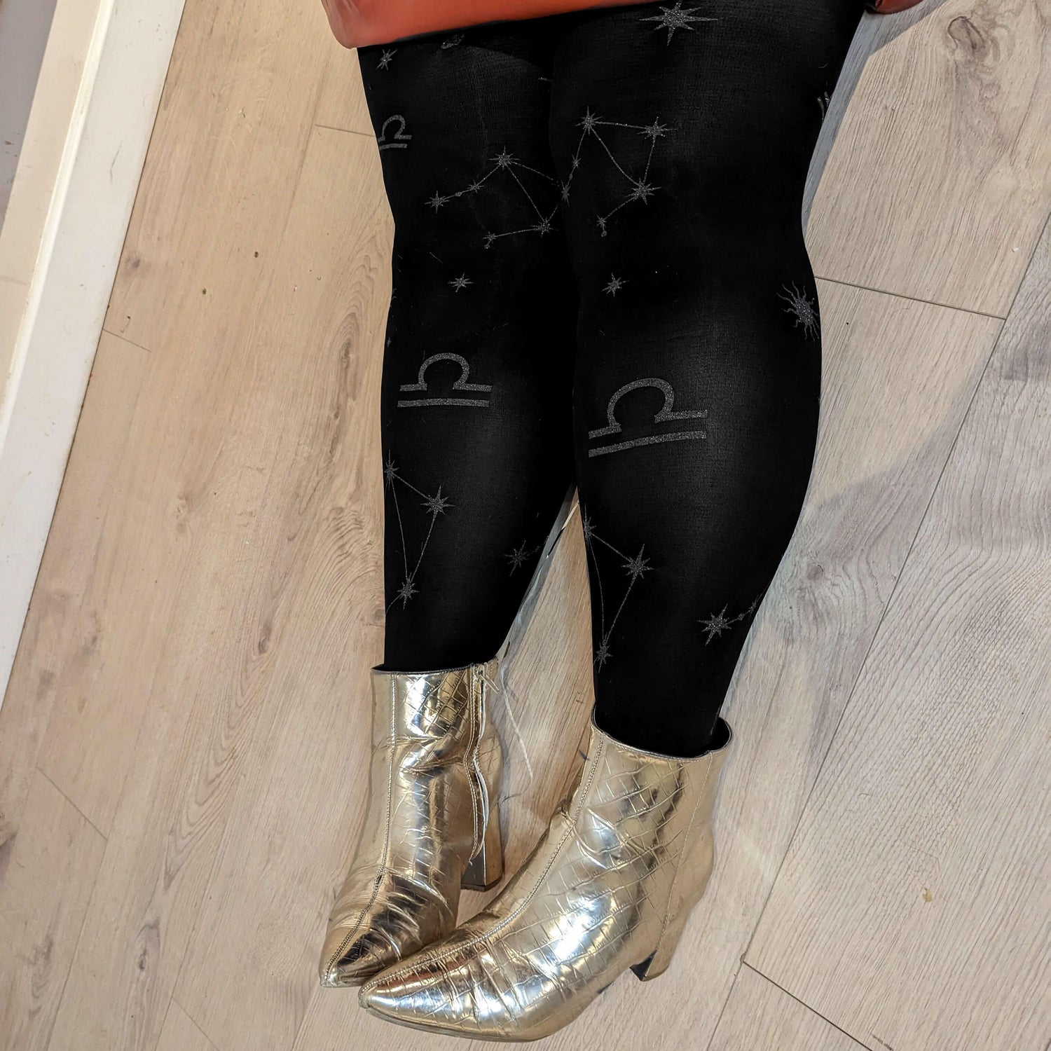 80 Denier Zodiac Tights - Libra - Snag