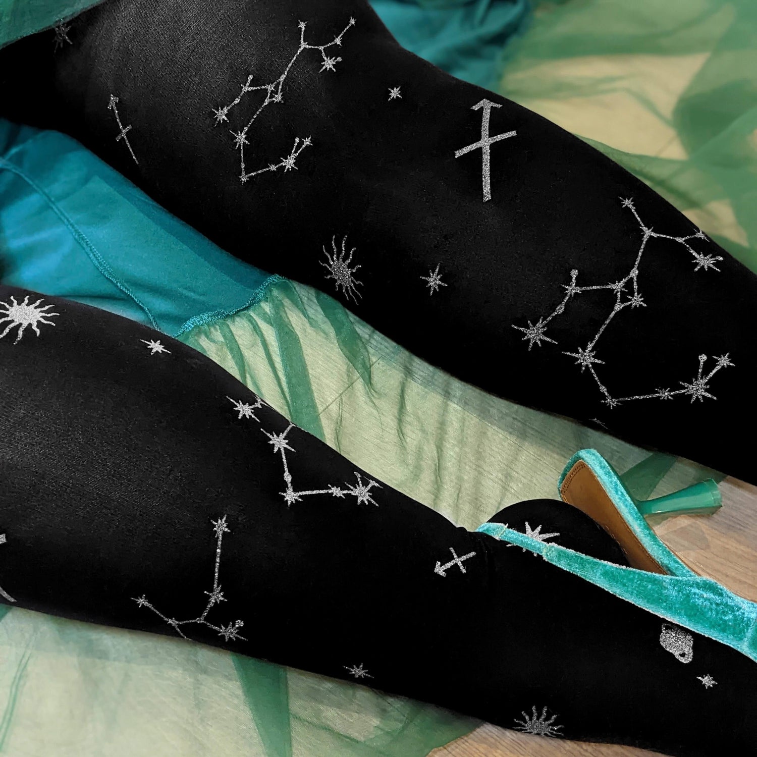 80 Denier Zodiac Tights - Sagittarius - Snag