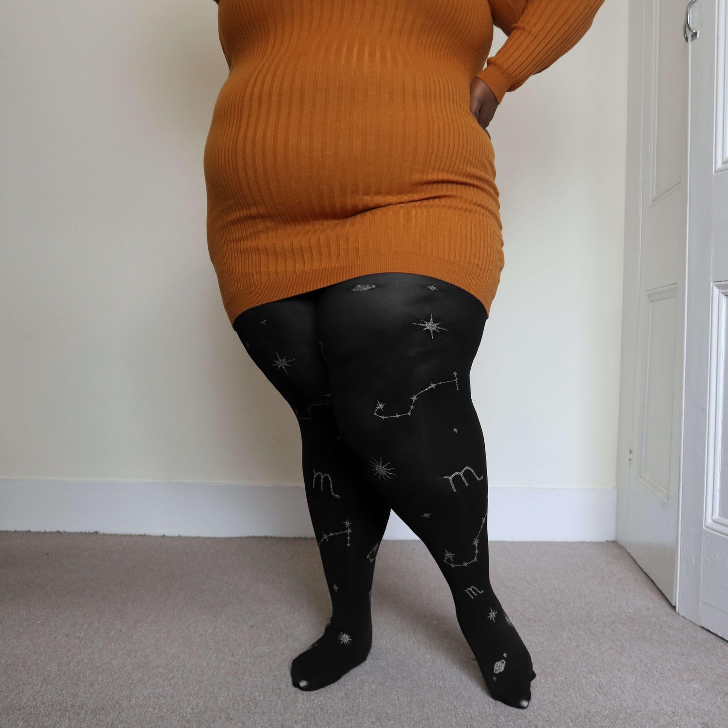 80 Denier Zodiac Tights - Scorpio - Snag