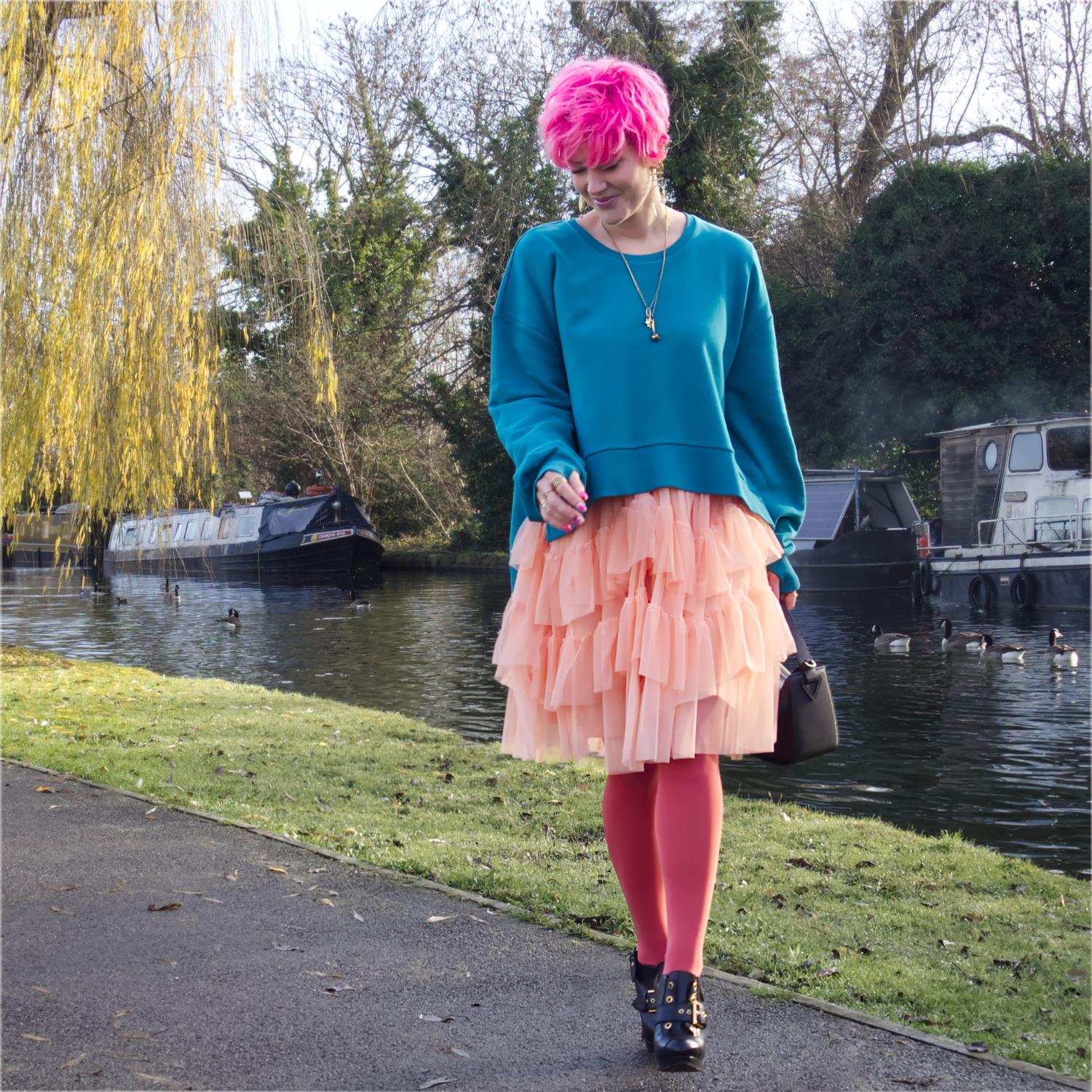 80 Denier Tights - Peach Party