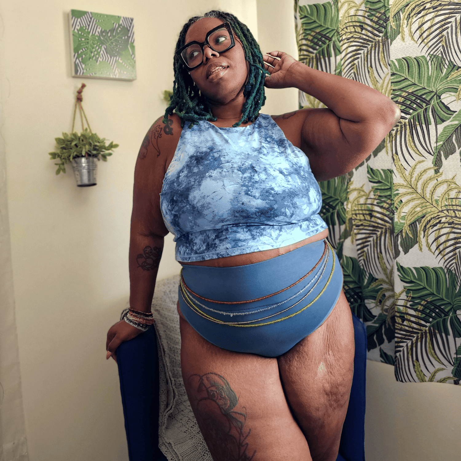 Cheeky High Leg Knicker Colours - 3 Pair Mystery Bundle