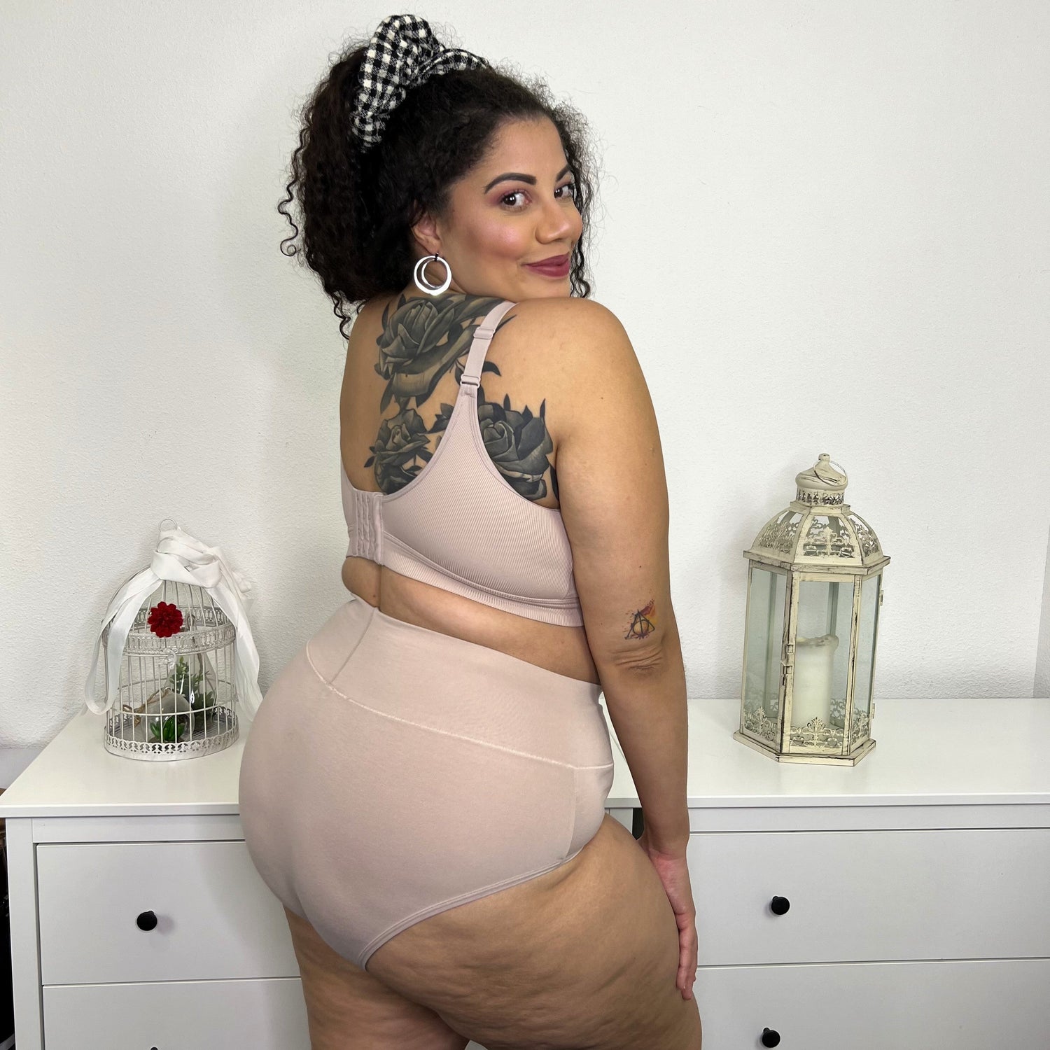 Everyday Ribbed Bra - Milk Bottle