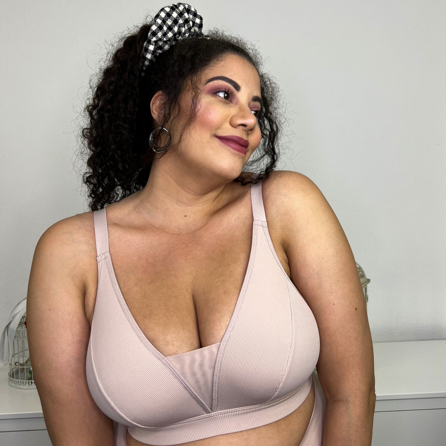 Everyday Ribbed Bra - Milk Bottle