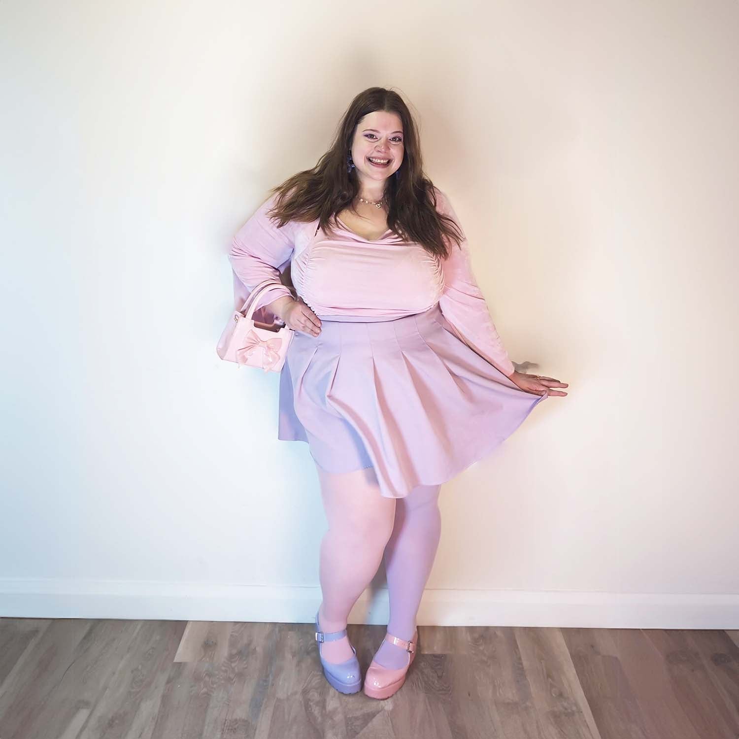 Duo Tights - Wisteria Rose