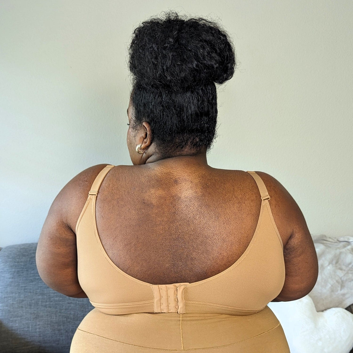 Everyday Ribbed Bra - Caramel