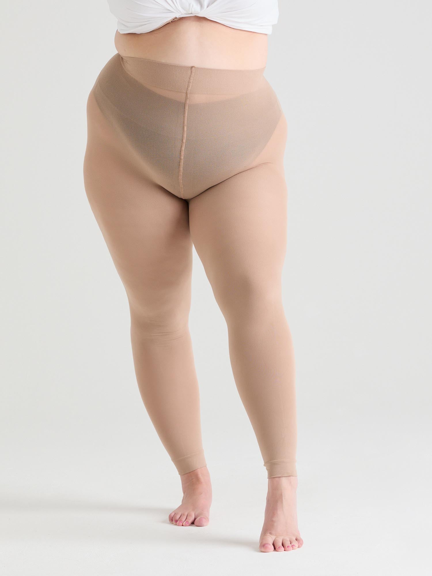 80 Denier Footless Tights - Blissful