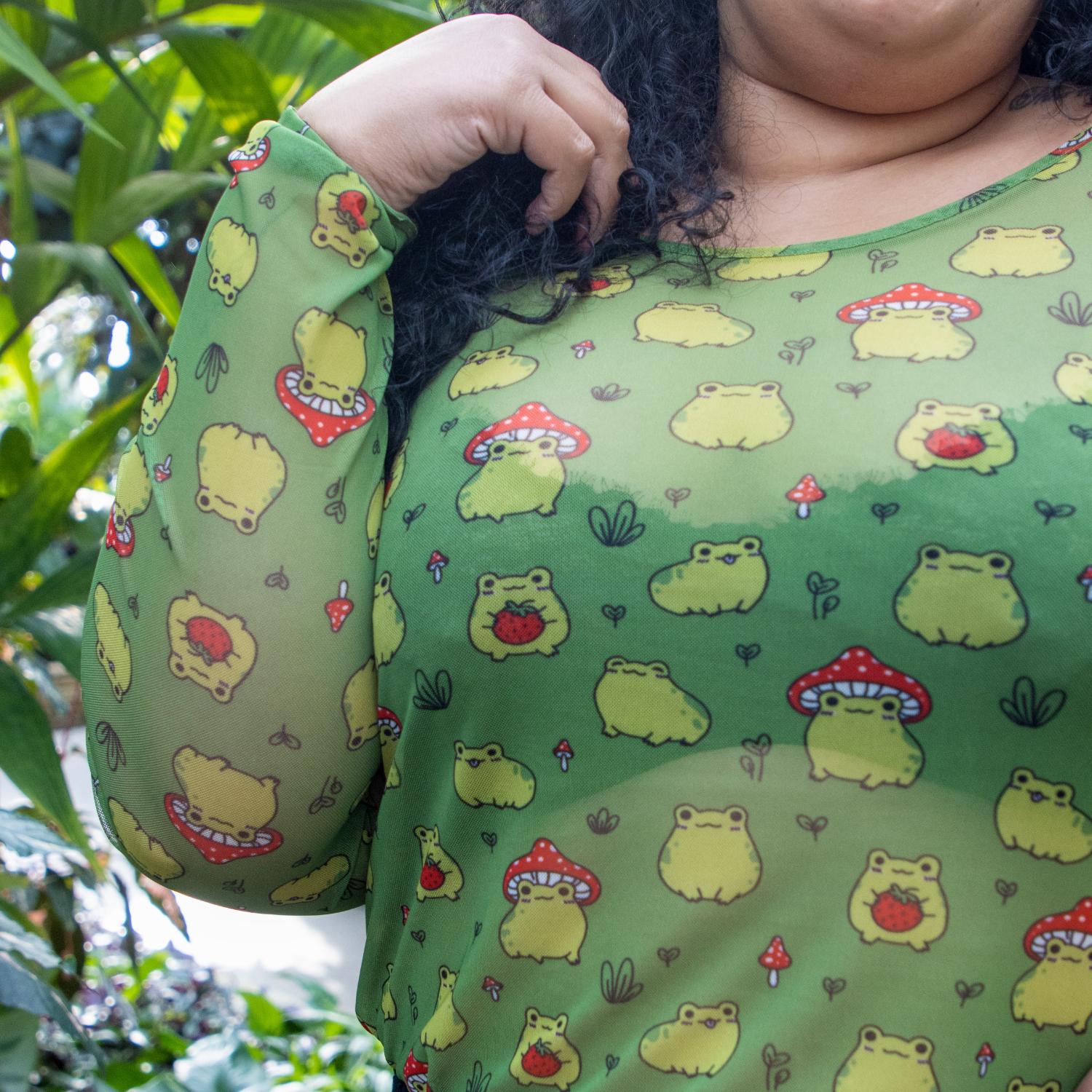 Mesh Top - Hoppy Meadow