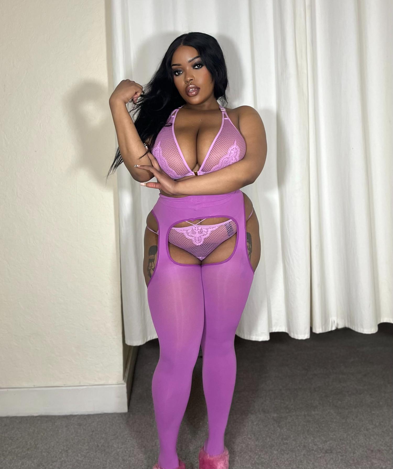 80 Denier Mock Garters - Dolly