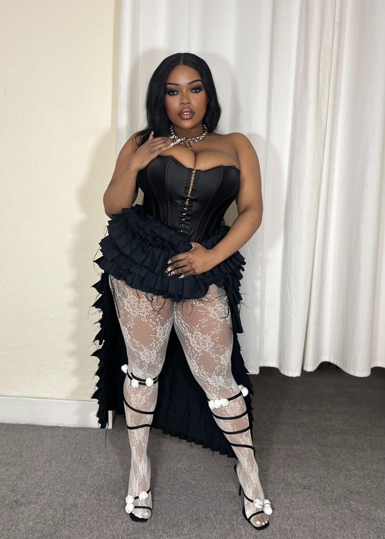 Hot Patootie Fishnets - Ivory