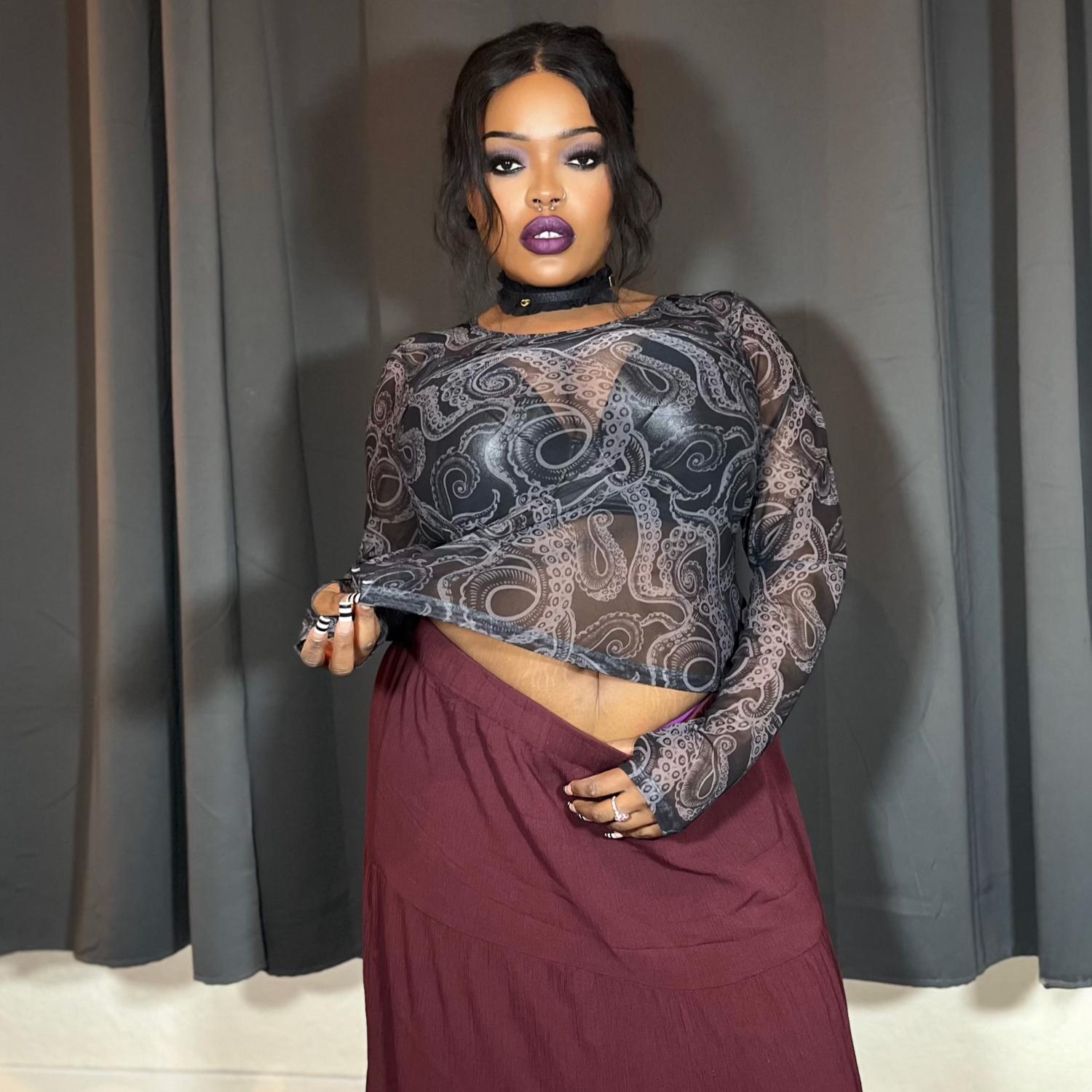 Mesh Top - Krakens Embrace