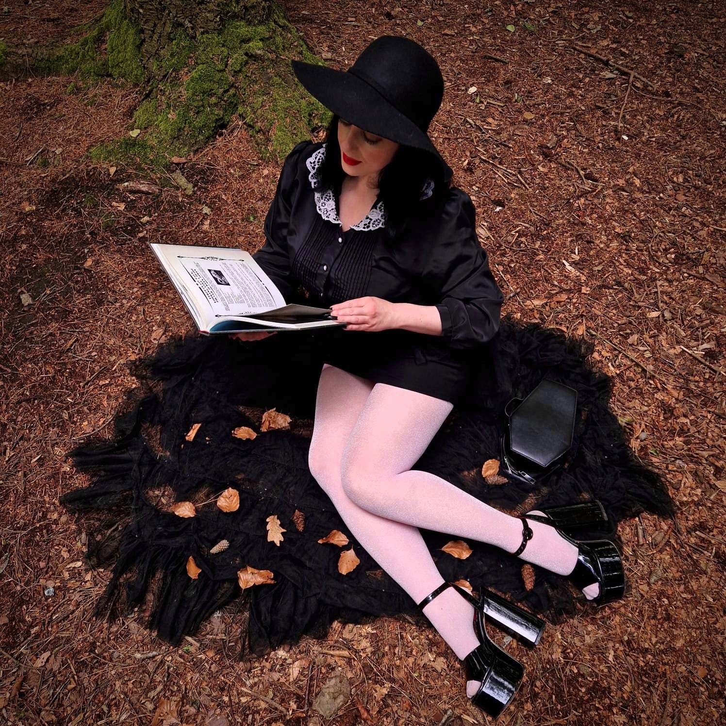 Lux Sparkle Tights - Rose Quartz