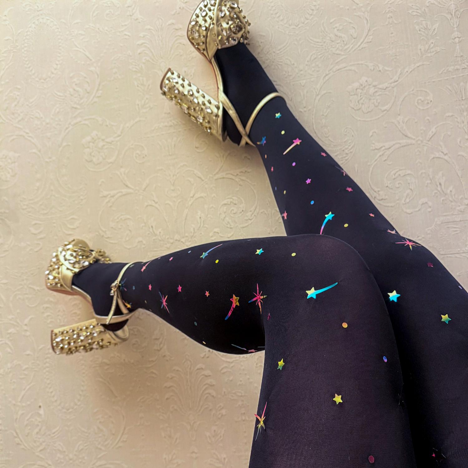 80 Denier Opaque Tights - StarFall