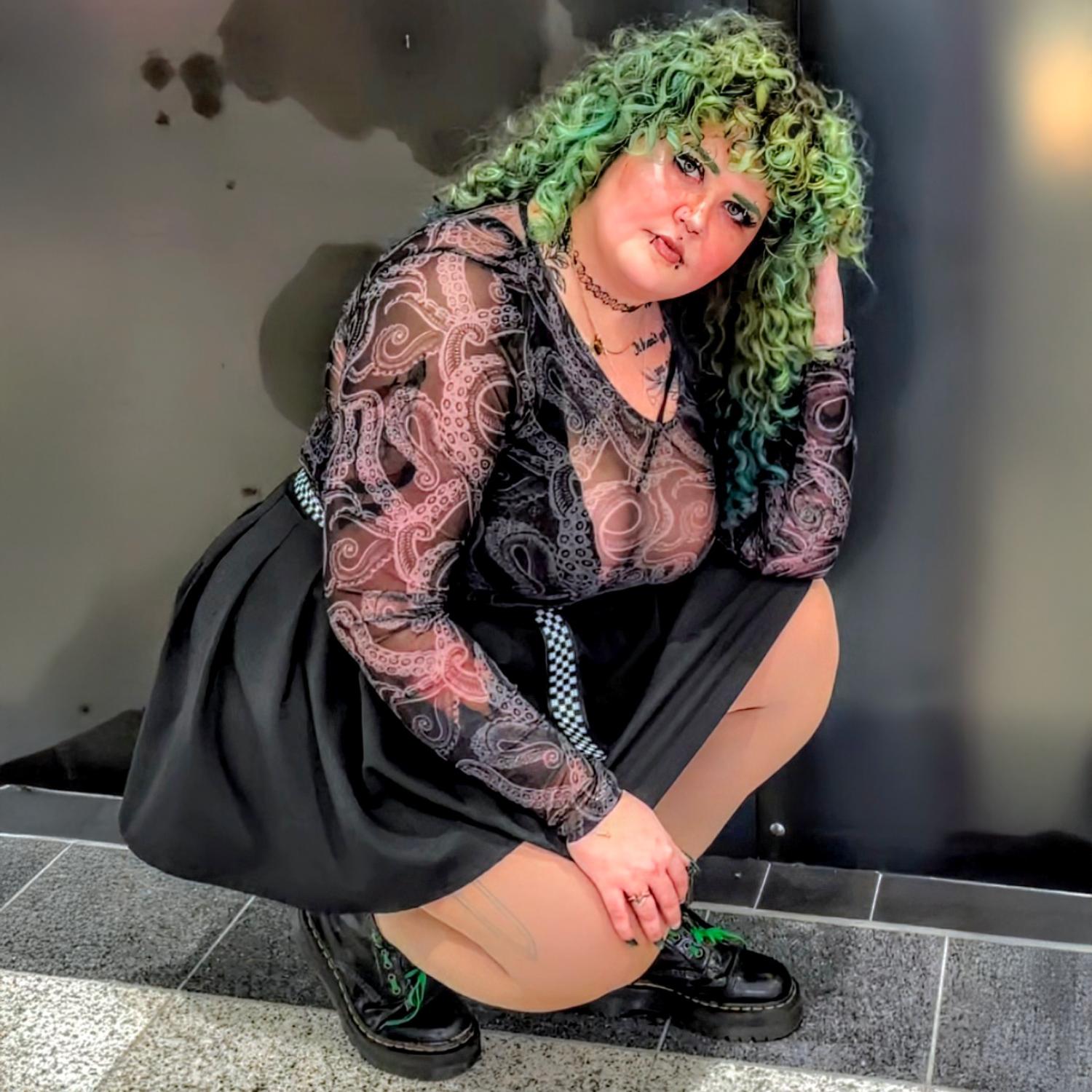 Mesh Top - Krakens Embrace