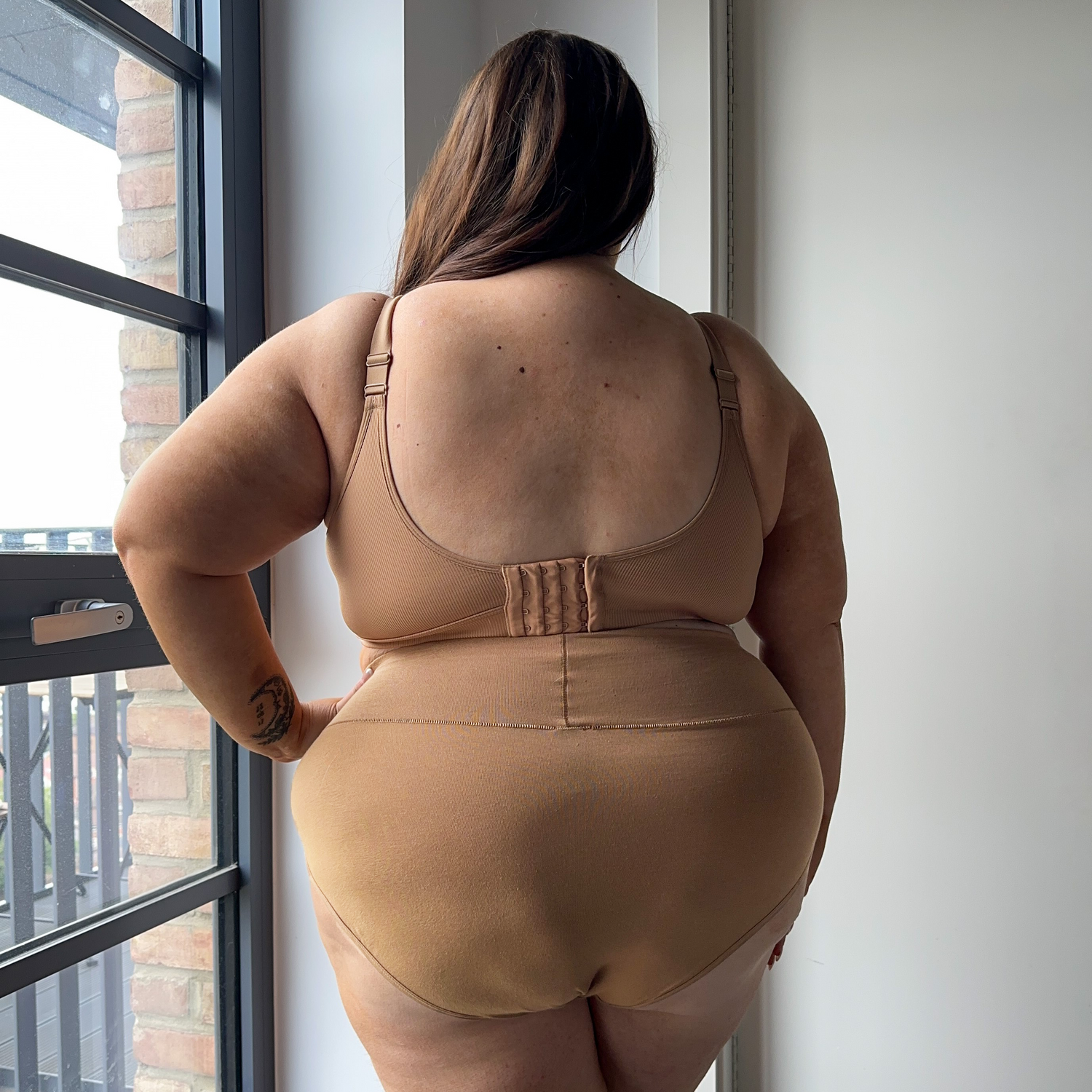 Everyday Ribbed Bra - Caramel