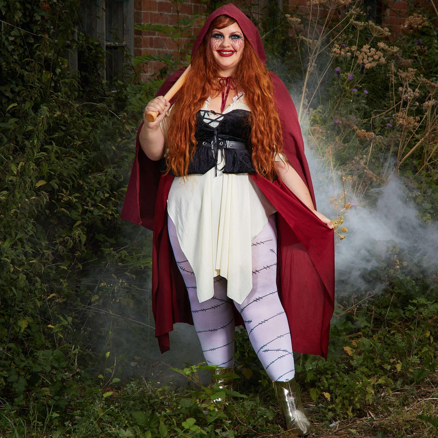 80 Denier Tights - Stitched Up - Snag