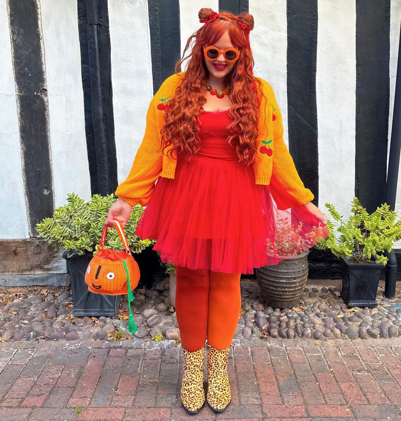 Duo Tights - Pumpkin Pie