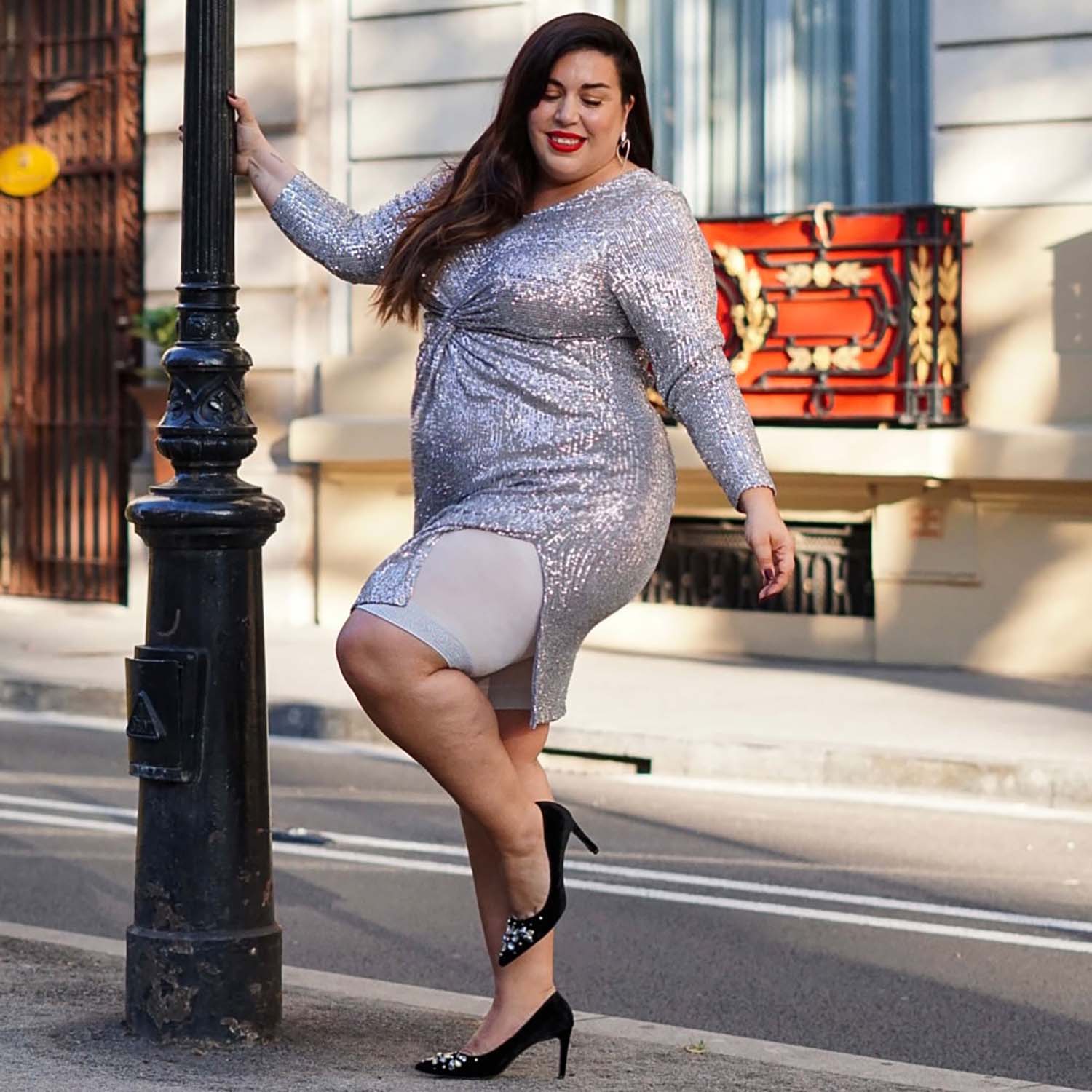 Stay Cool Chub Rub Lurex Shorts - White