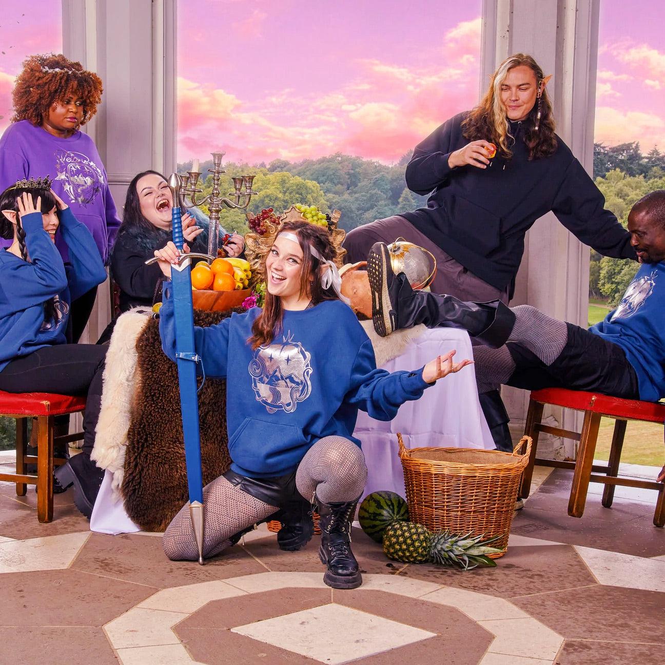 ACOTAR Crew Neck Sweatshirt - Night Court - Snag