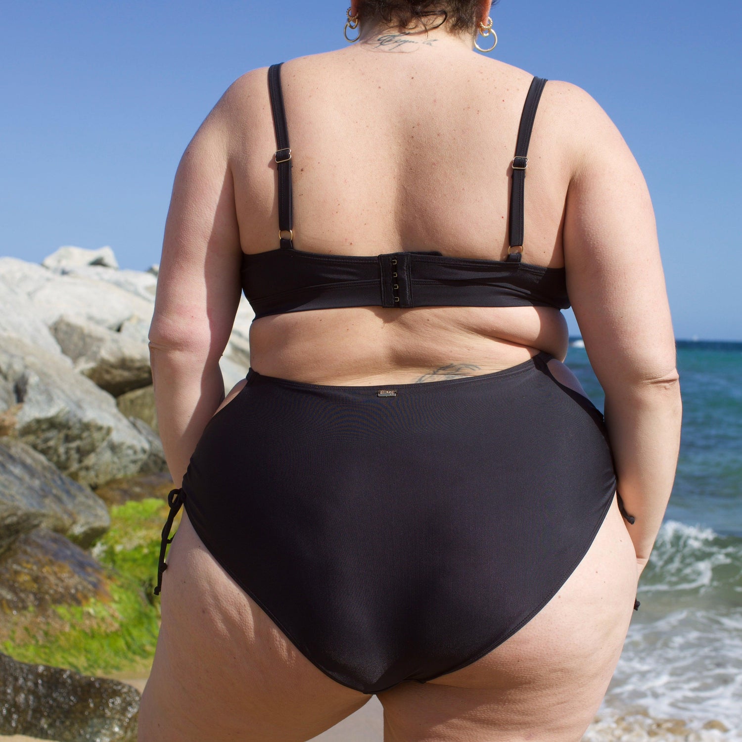 Bikini Top - What Babe? - Black - Snag