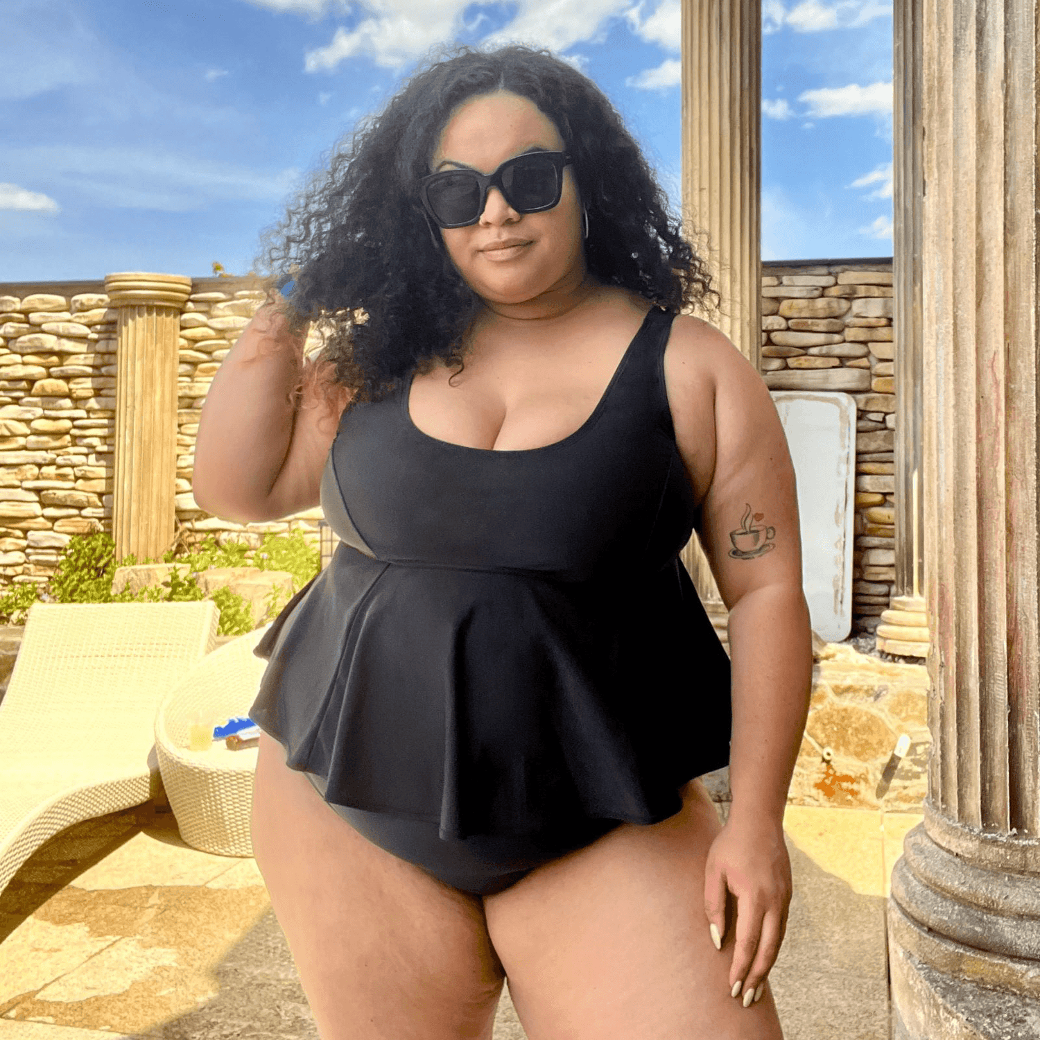 Bikini Top - Who you gonna call? - Black - Snag