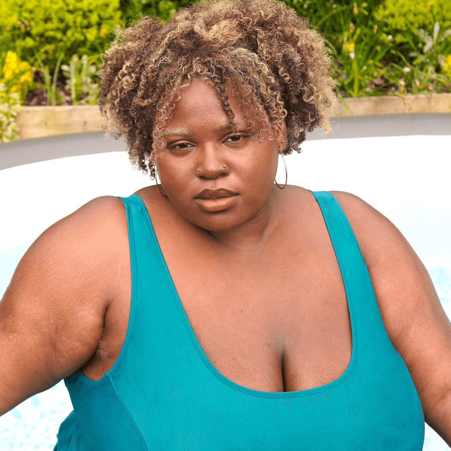 Bikini Top - Who you gonna call? - Teal - Snag