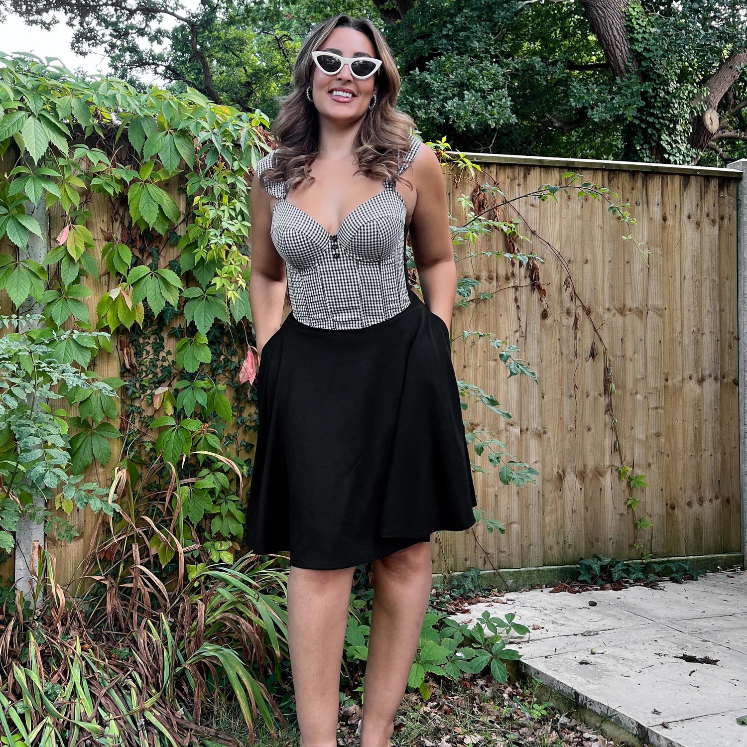 Flare Skirt - Oh My Gosh! - Black - Snag