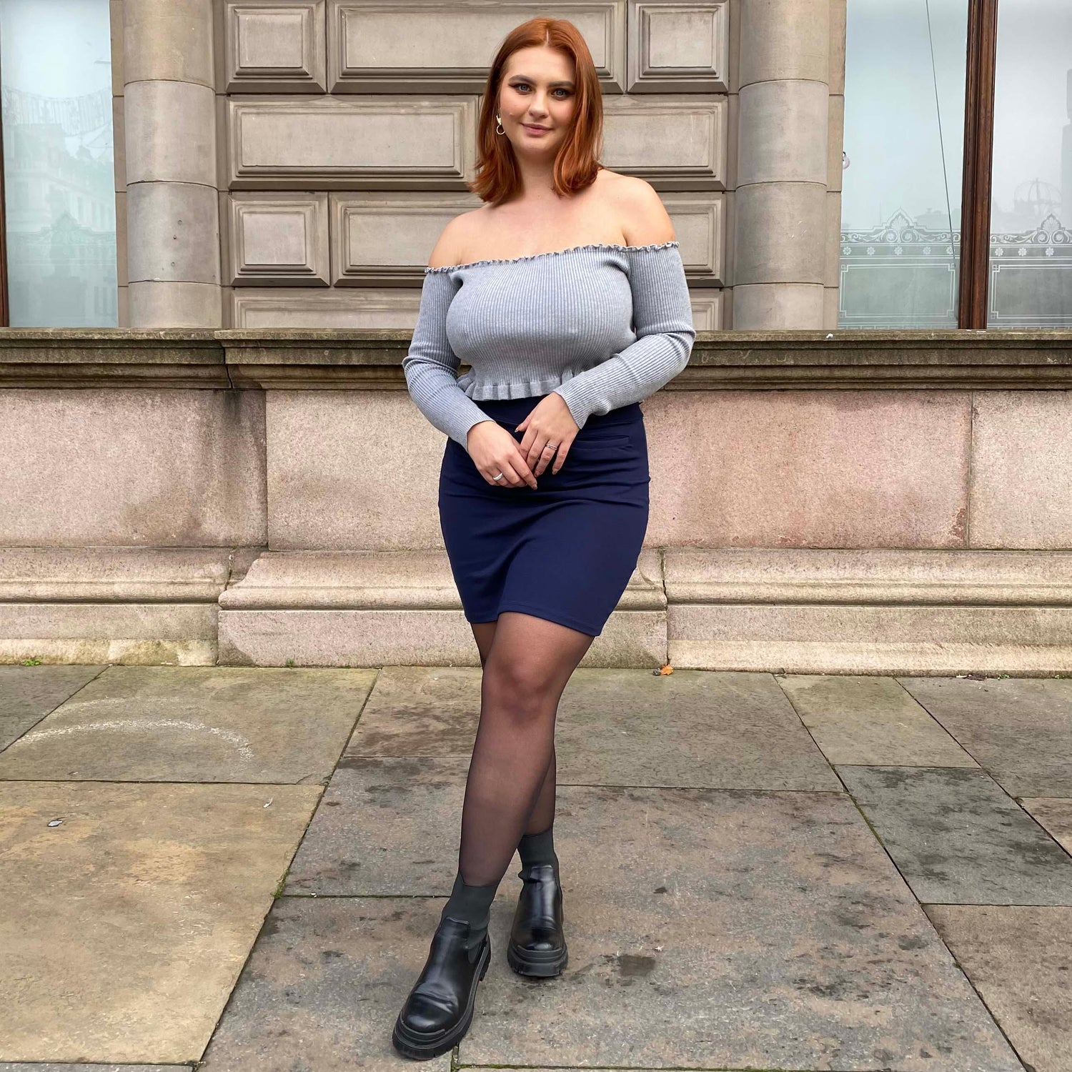 Mini Skirt - Oh! - Navy - Snag