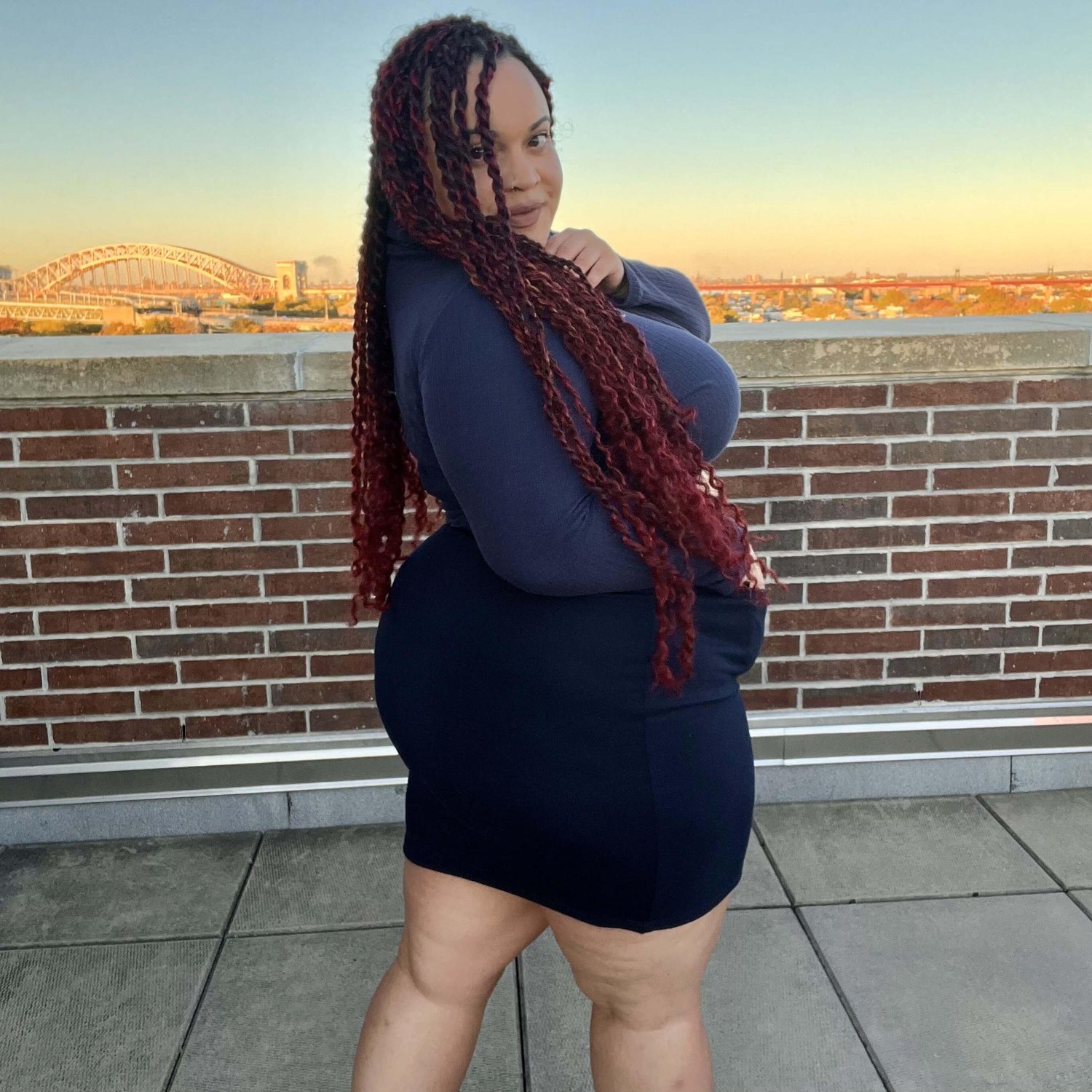 Mini Skirt - Oh! - Navy - Snag