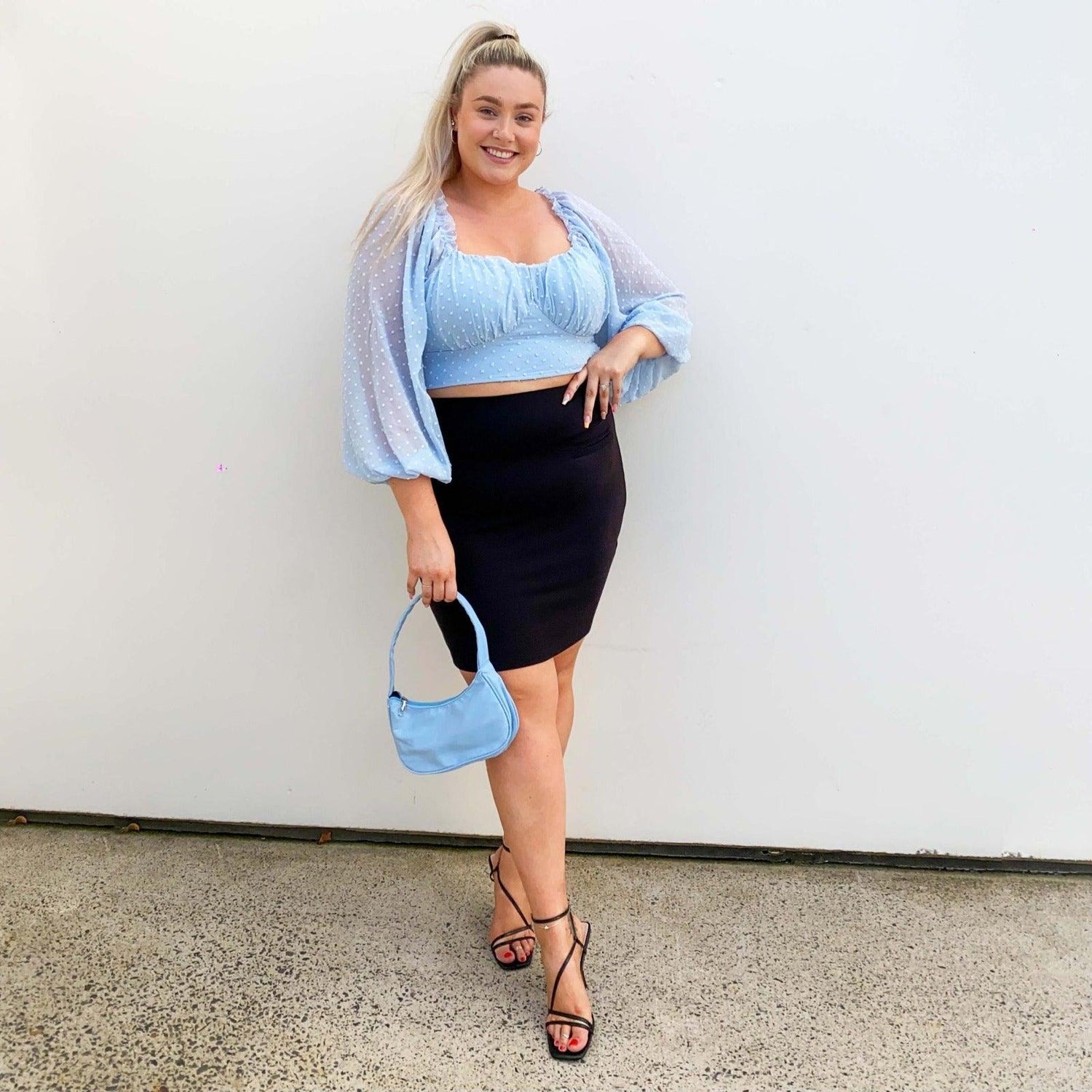 Pencil Skirt - Oh my! - Black - Snag