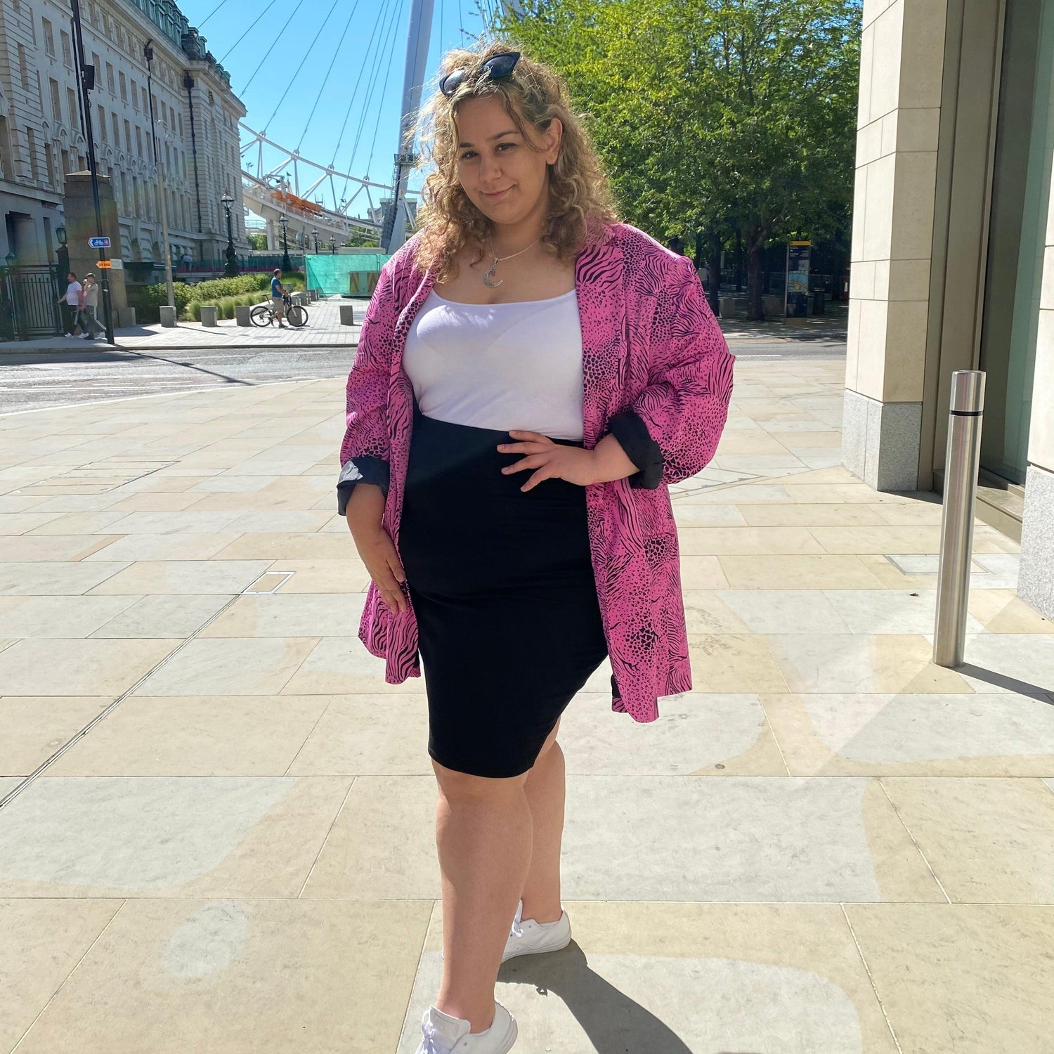 Pencil Skirt - Oh my! - Black - Snag