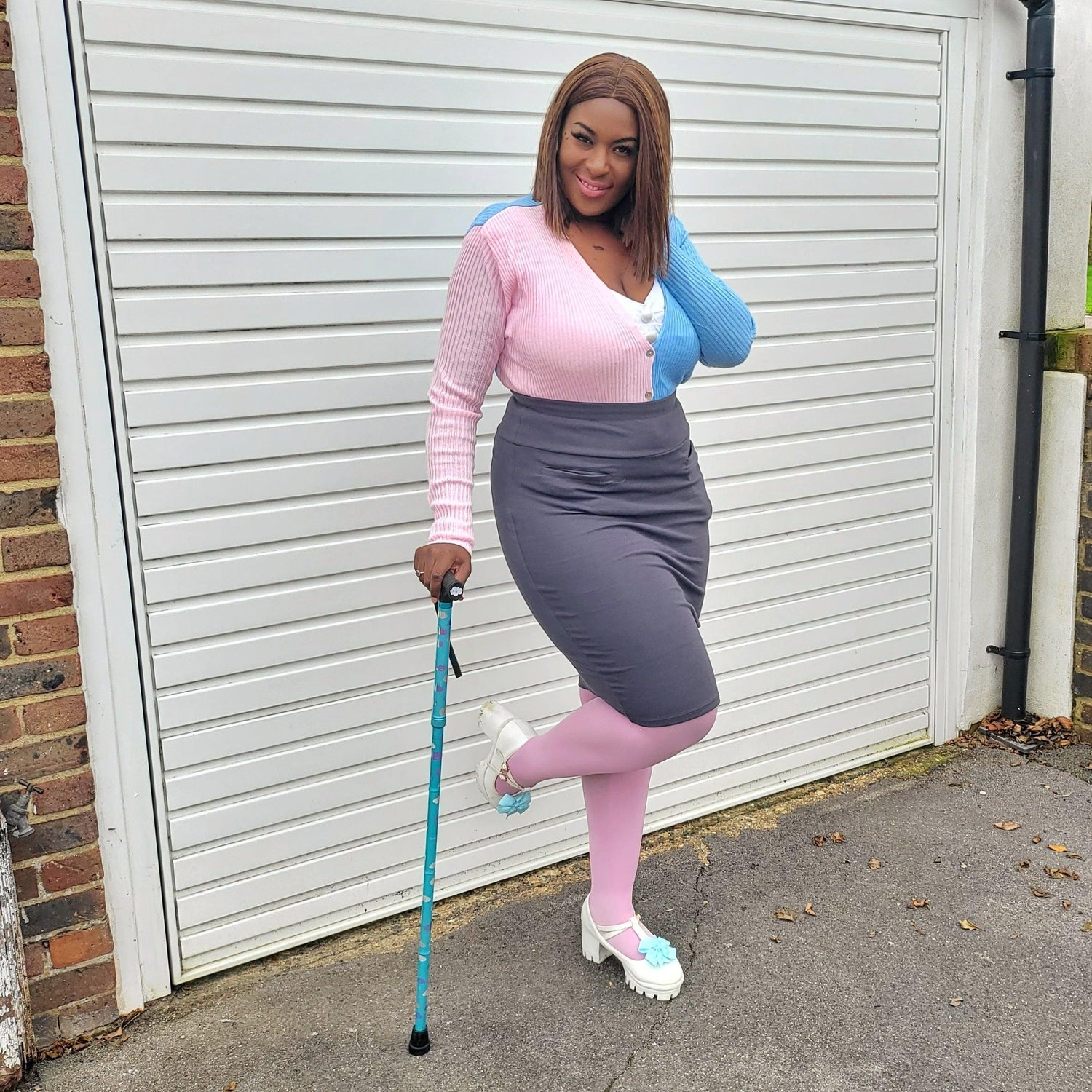 Pencil Skirt - Oh my! - Slate Grey - Snag