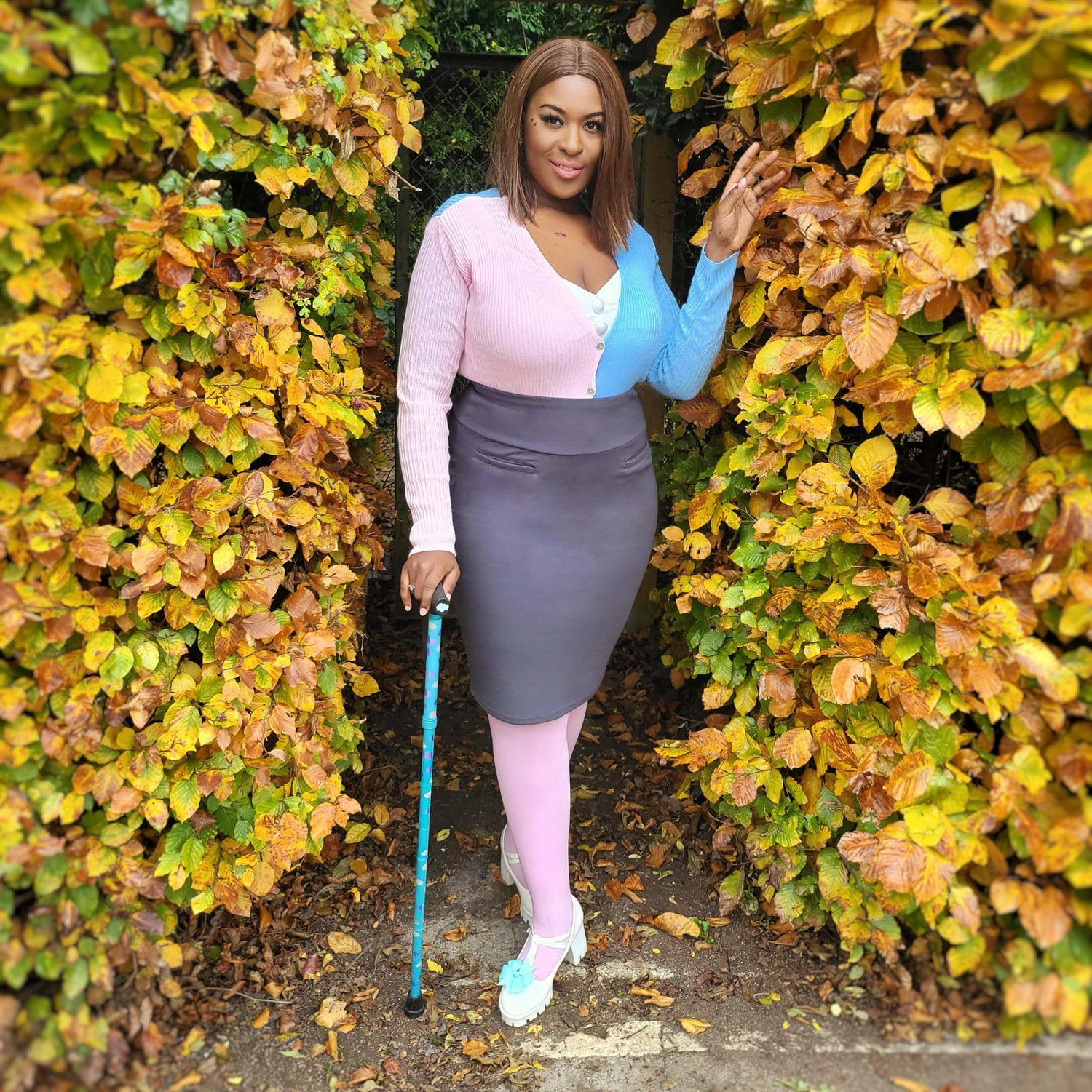 Pencil Skirt - Oh my! - Slate Grey - Snag