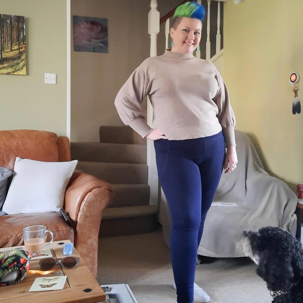 Squat Proof Long Leggings - Navy - Snag