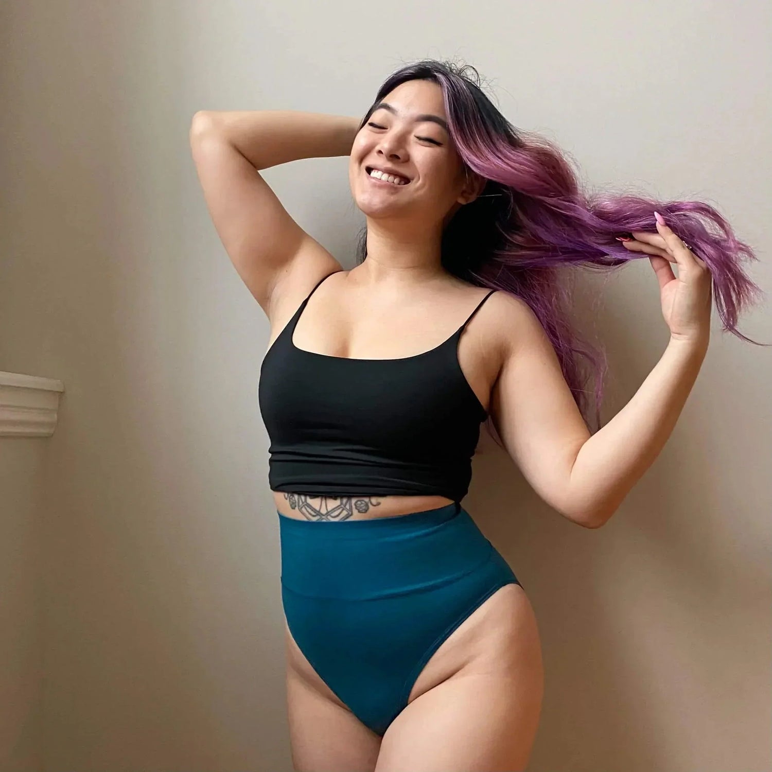 Super High Leg Knicker Colours - 3 Pair Mystery Bundle