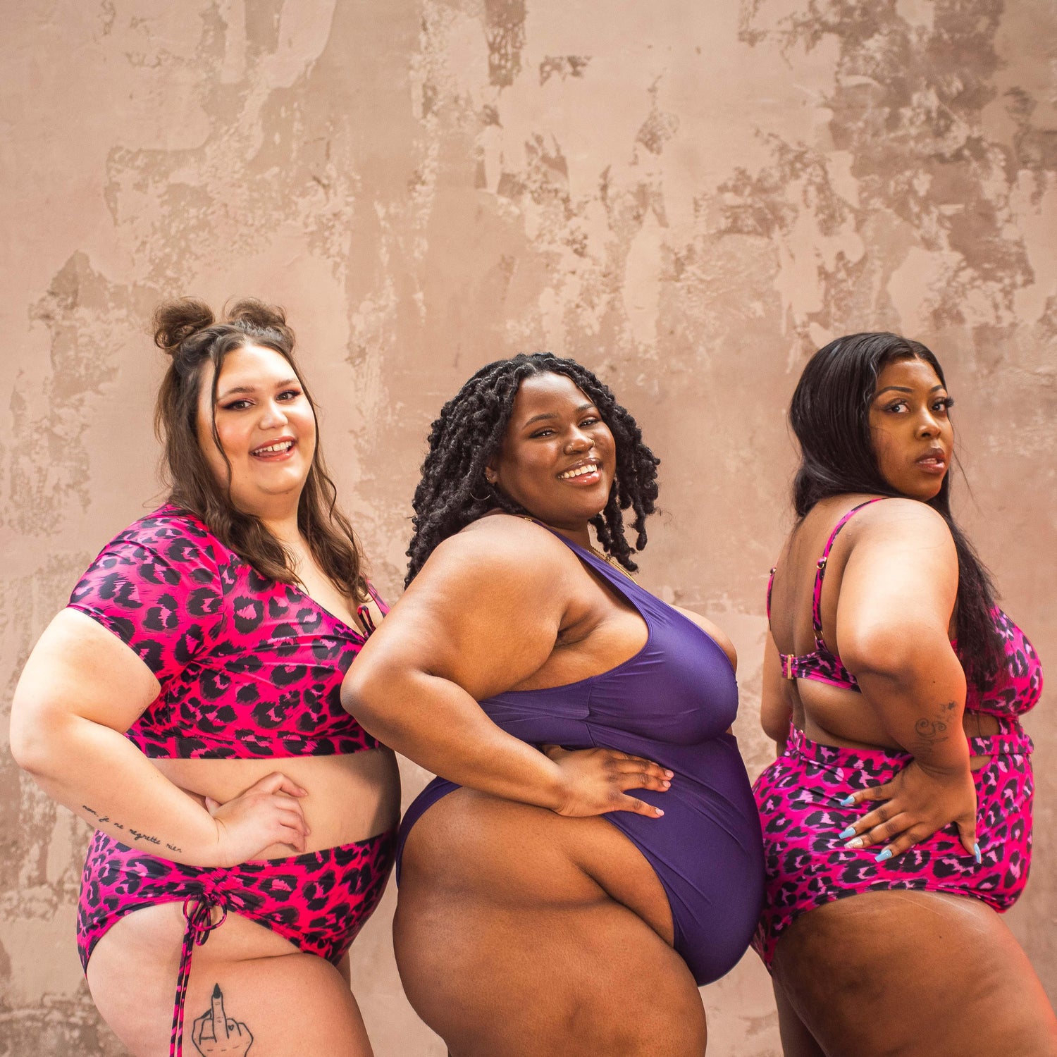 Swimsuit - Wax on, Wax off - Purple - Snag