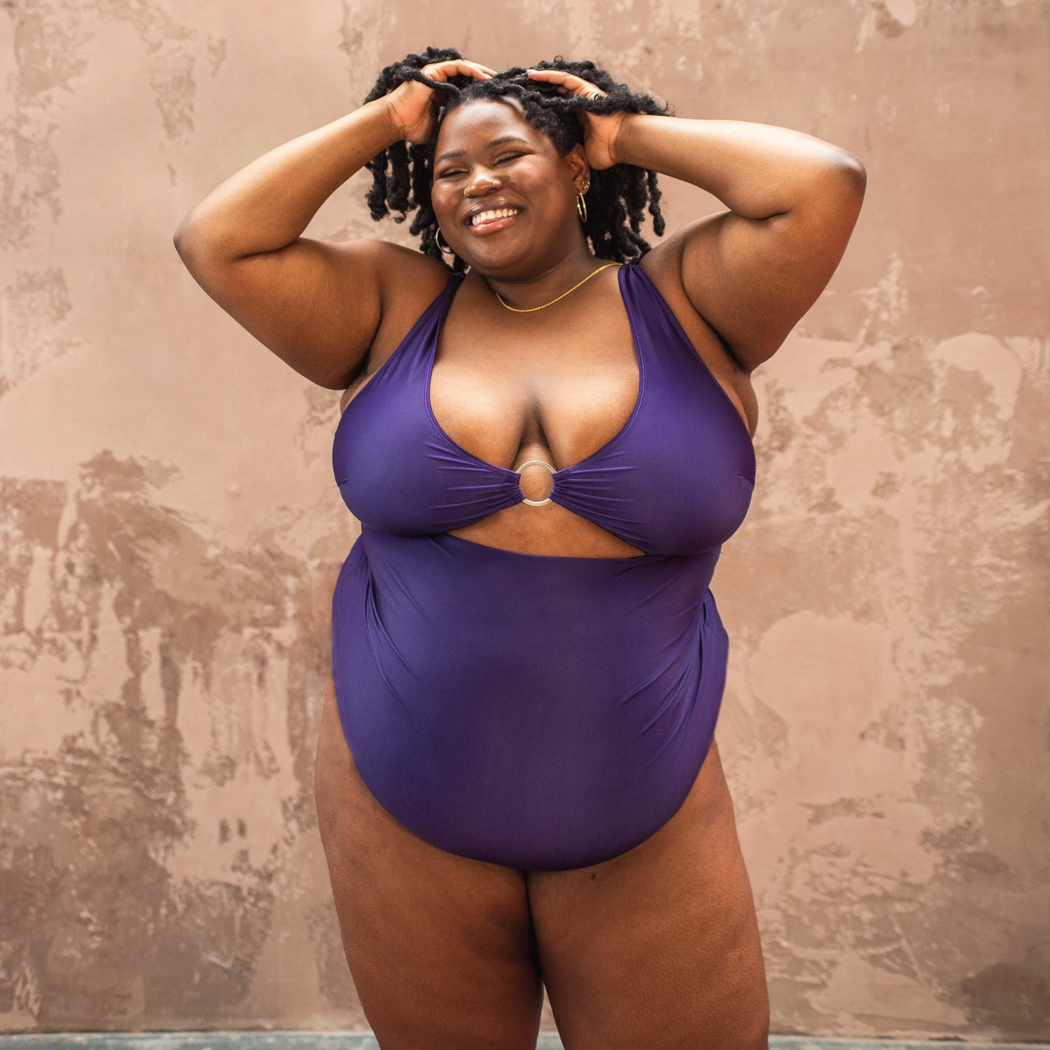 Swimsuit - Wax on, Wax off - Purple - Snag