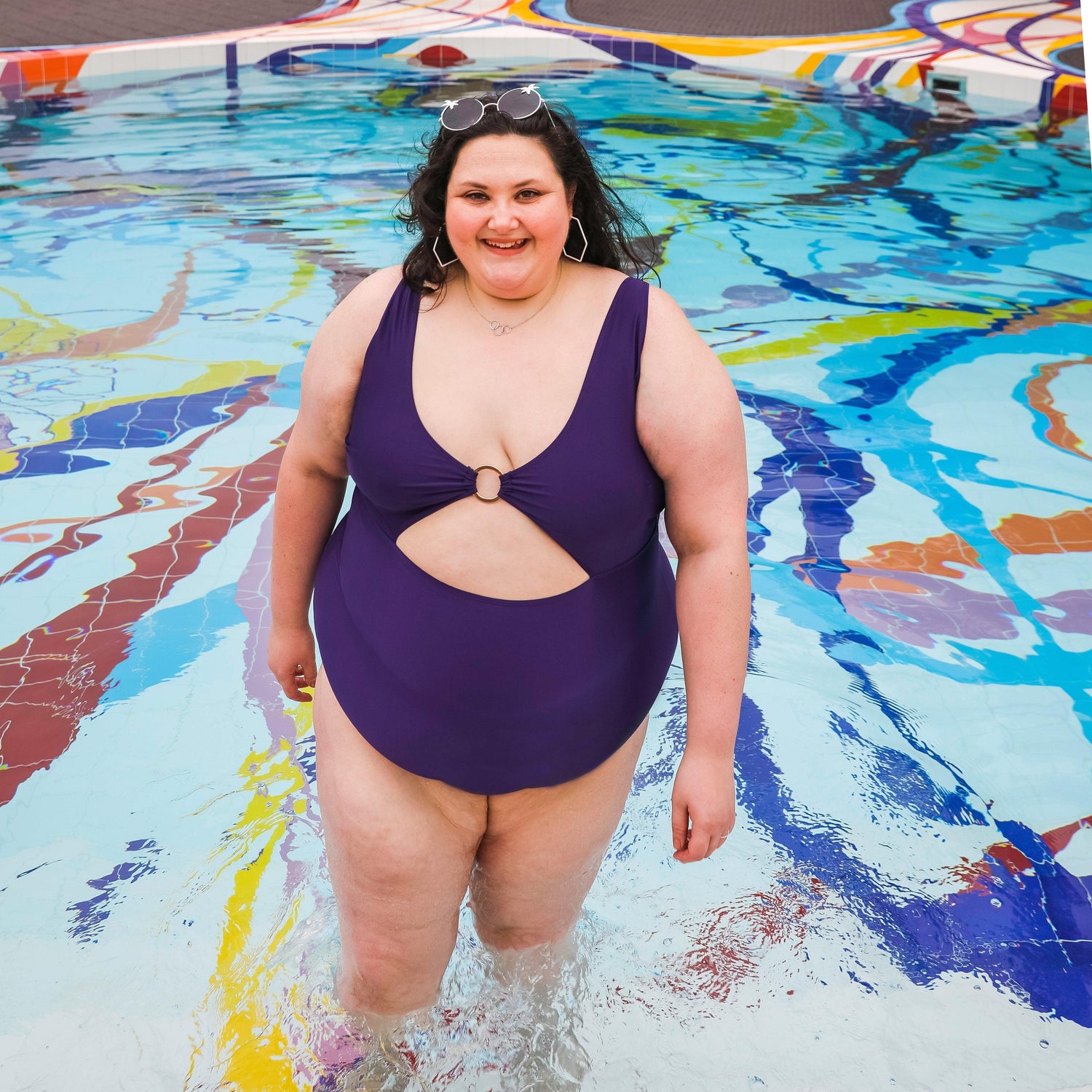 Swimsuit - Wax on, Wax off - Purple - Snag