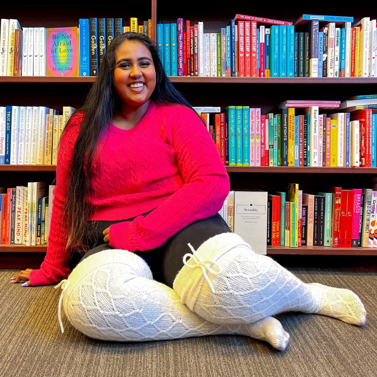 Thigh High Socks - Snowball - Snag